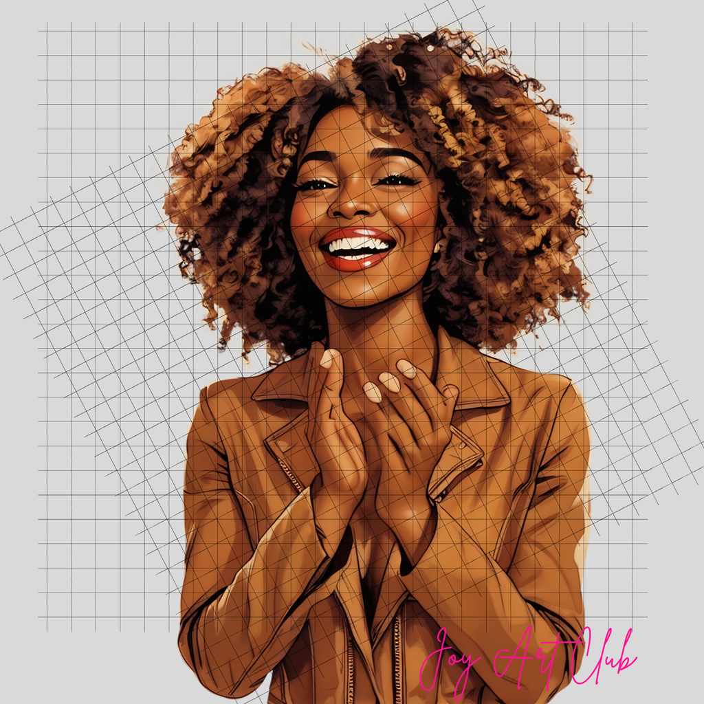 JAC - Black Woman Art - Clipart Bundle PLR / DFY - #My Journey