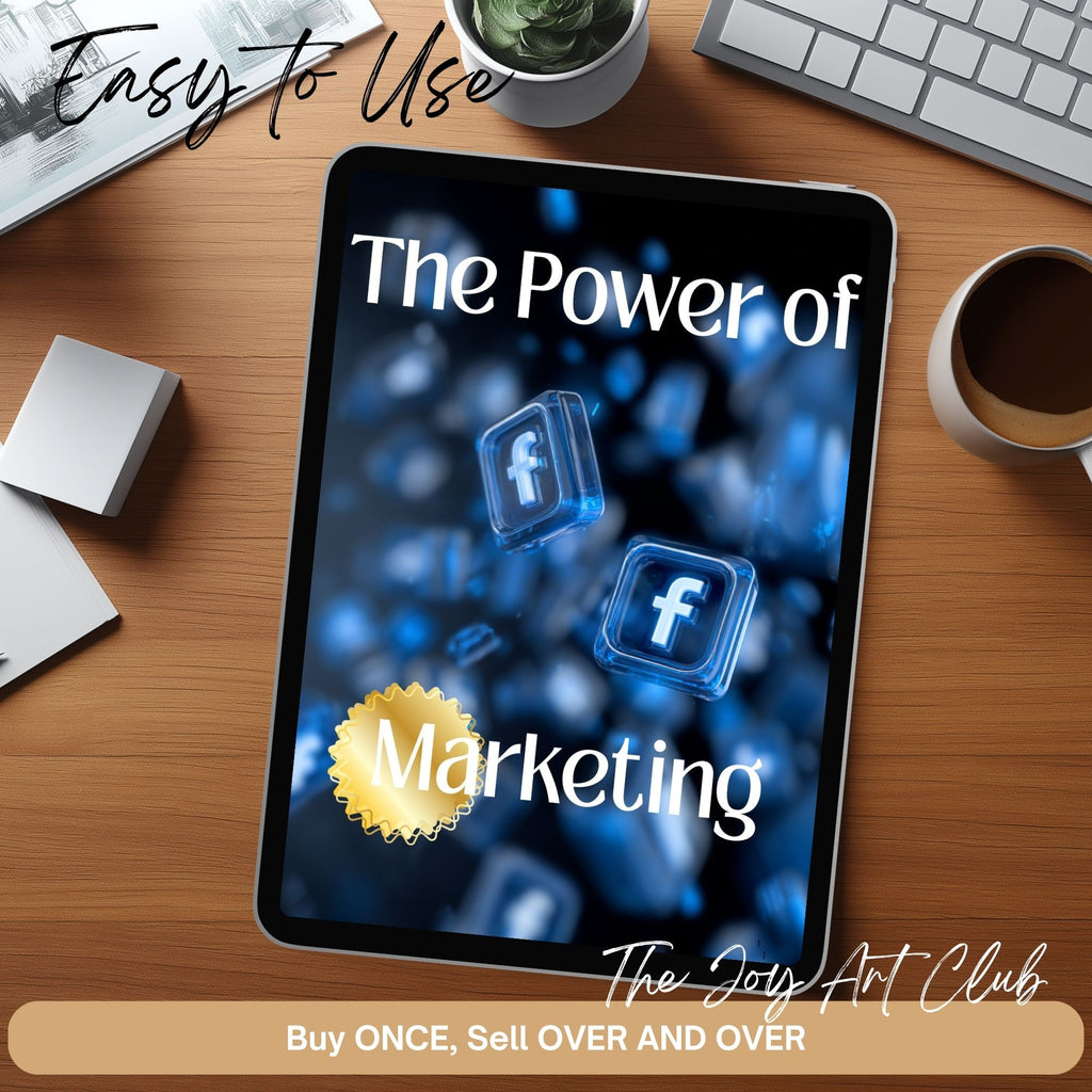 JAC - PLR  / DFY Ebook - 100% Editable - #Power of Facebook Marketing