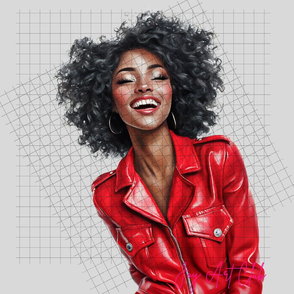 JAC - Black Woman Art - Clipart Bundle PLR / DFY - #Dreamy Days Sis
