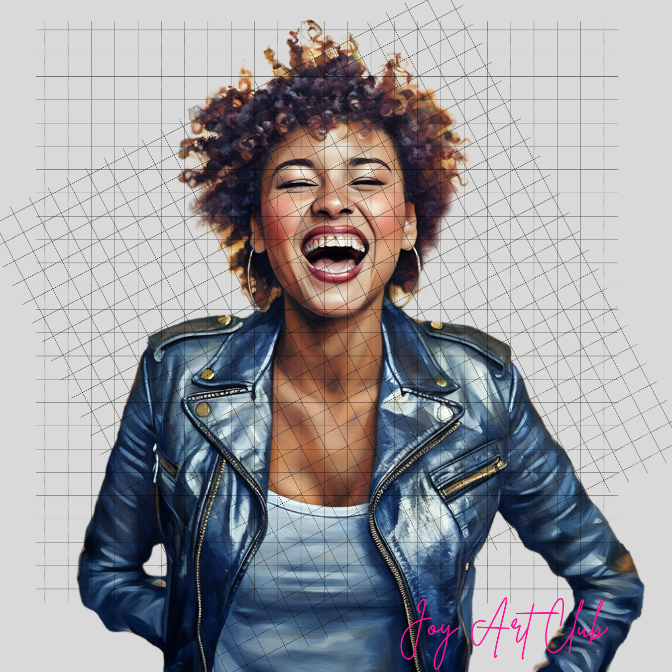 JAC - Black Woman Art - Clipart Bundle PLR / DFY - #Afro Bliss