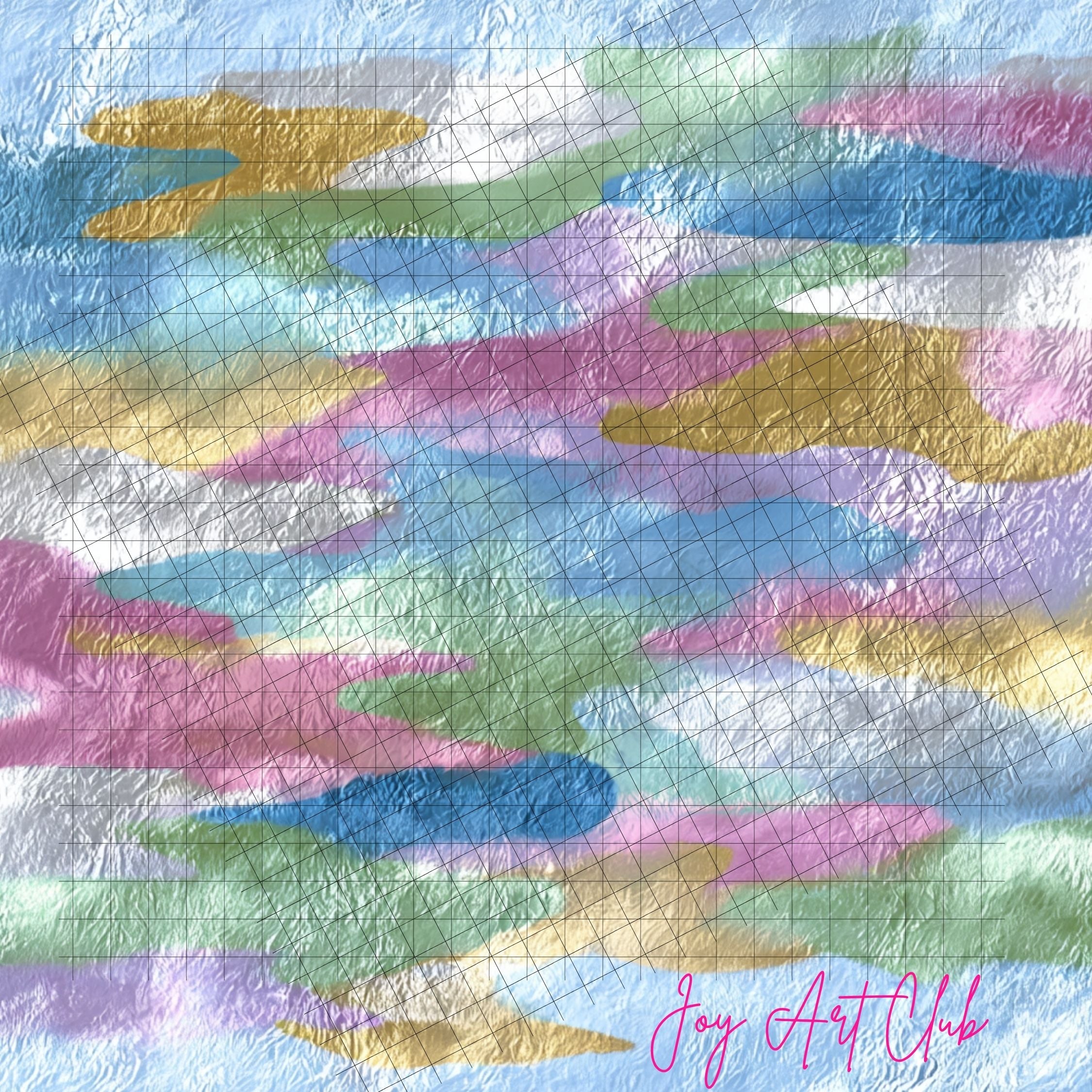 JAC -Standard Bundle Digital Papers - #Metalic Make