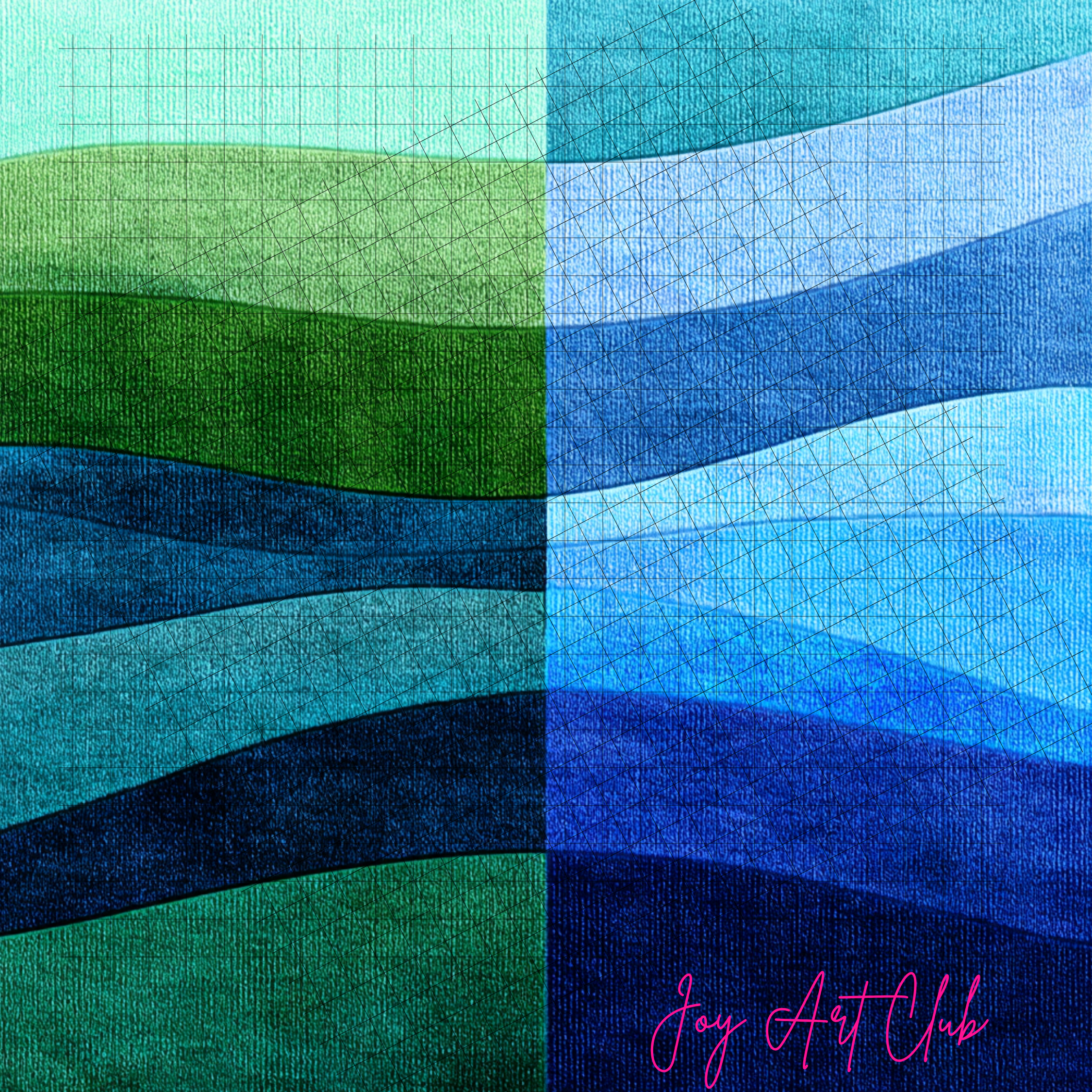 JAC - Standard Bundle Digital Papers Set - #Bustin Blue