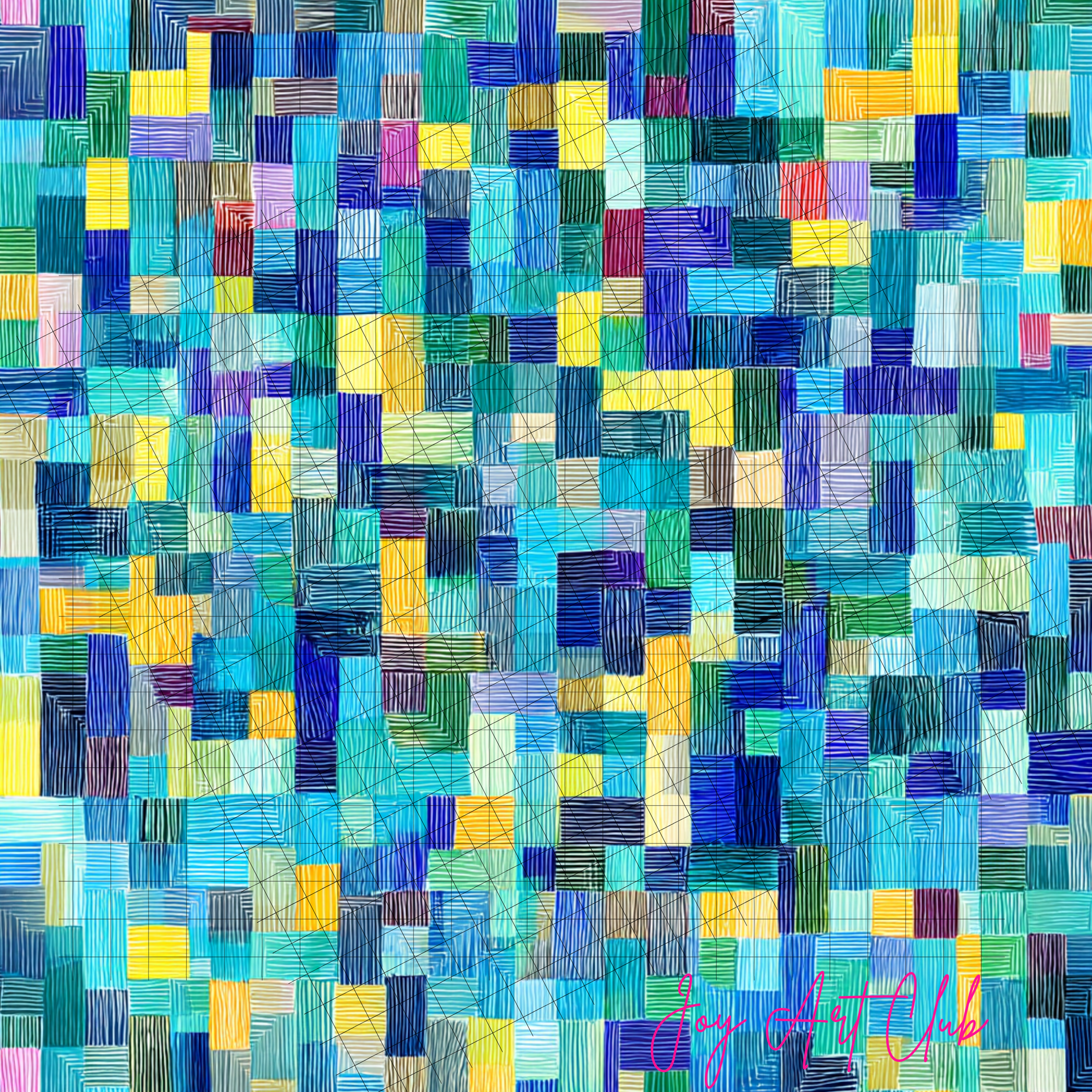 JAC - Standard Bundle Digital Papers Set - #Bustin Blue