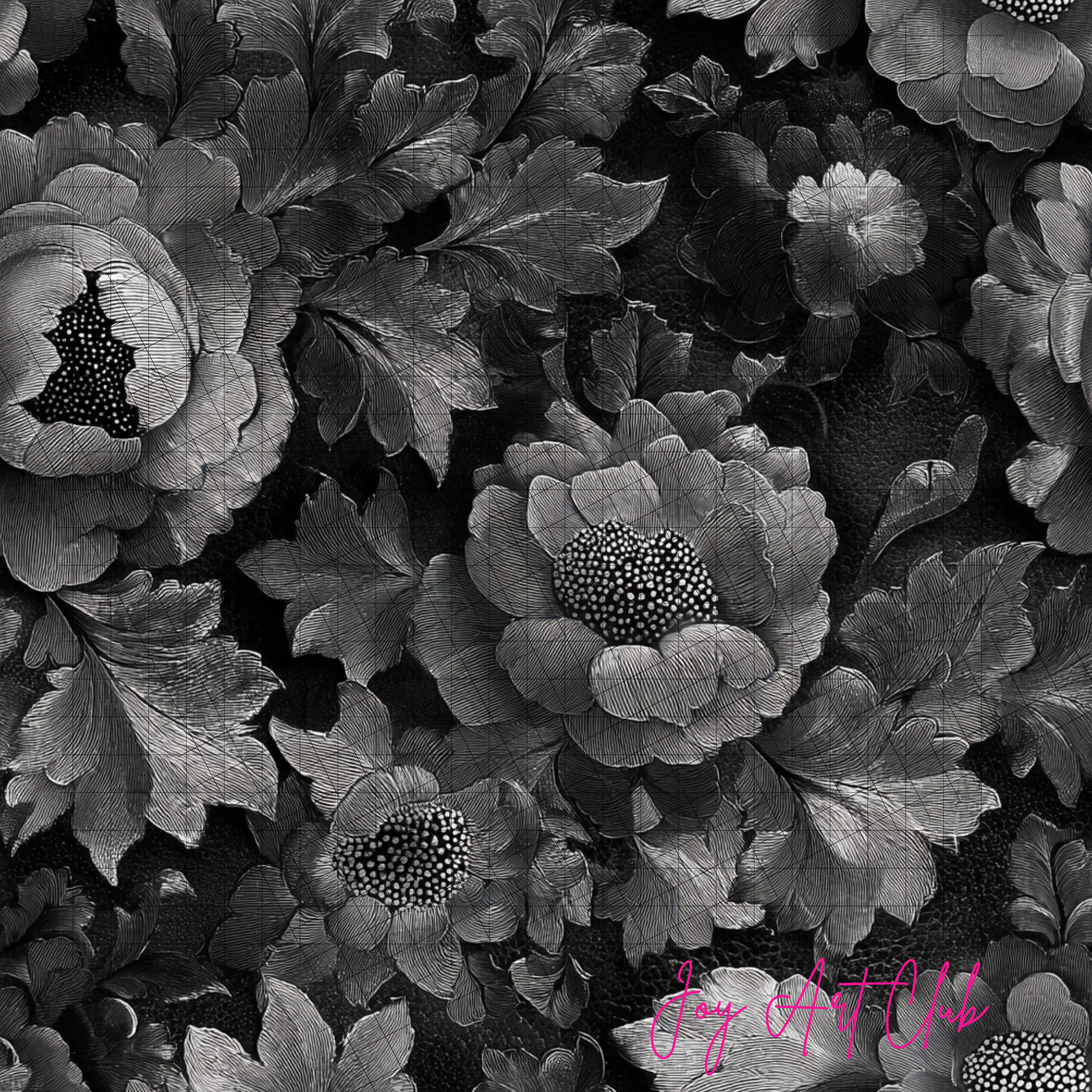 JAC - Stand Bundle Digital Papers Set - #Black Beauty Papers