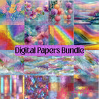 JAC -Standard Bundle Digital Papers - #Metalic Make