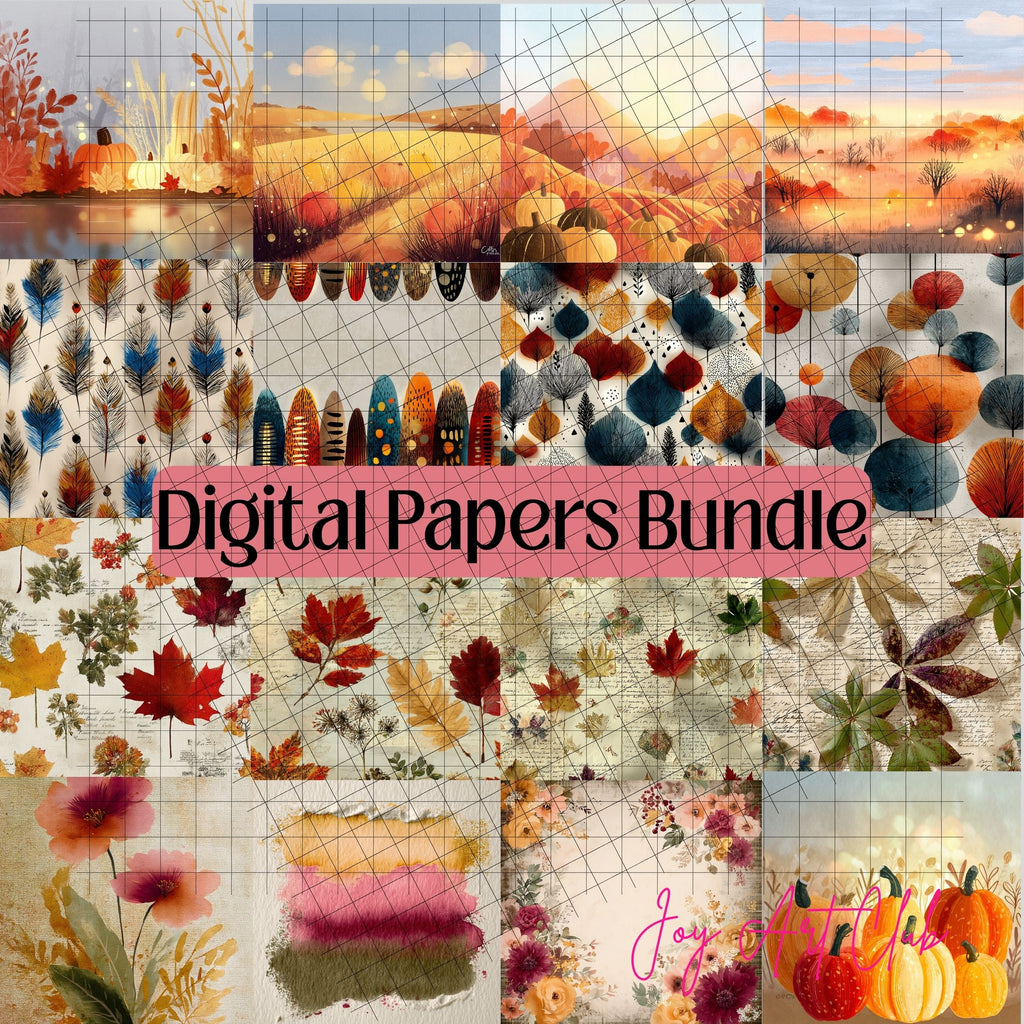 JAC - Standard Bundle Digital Papers - #Autumn Patch