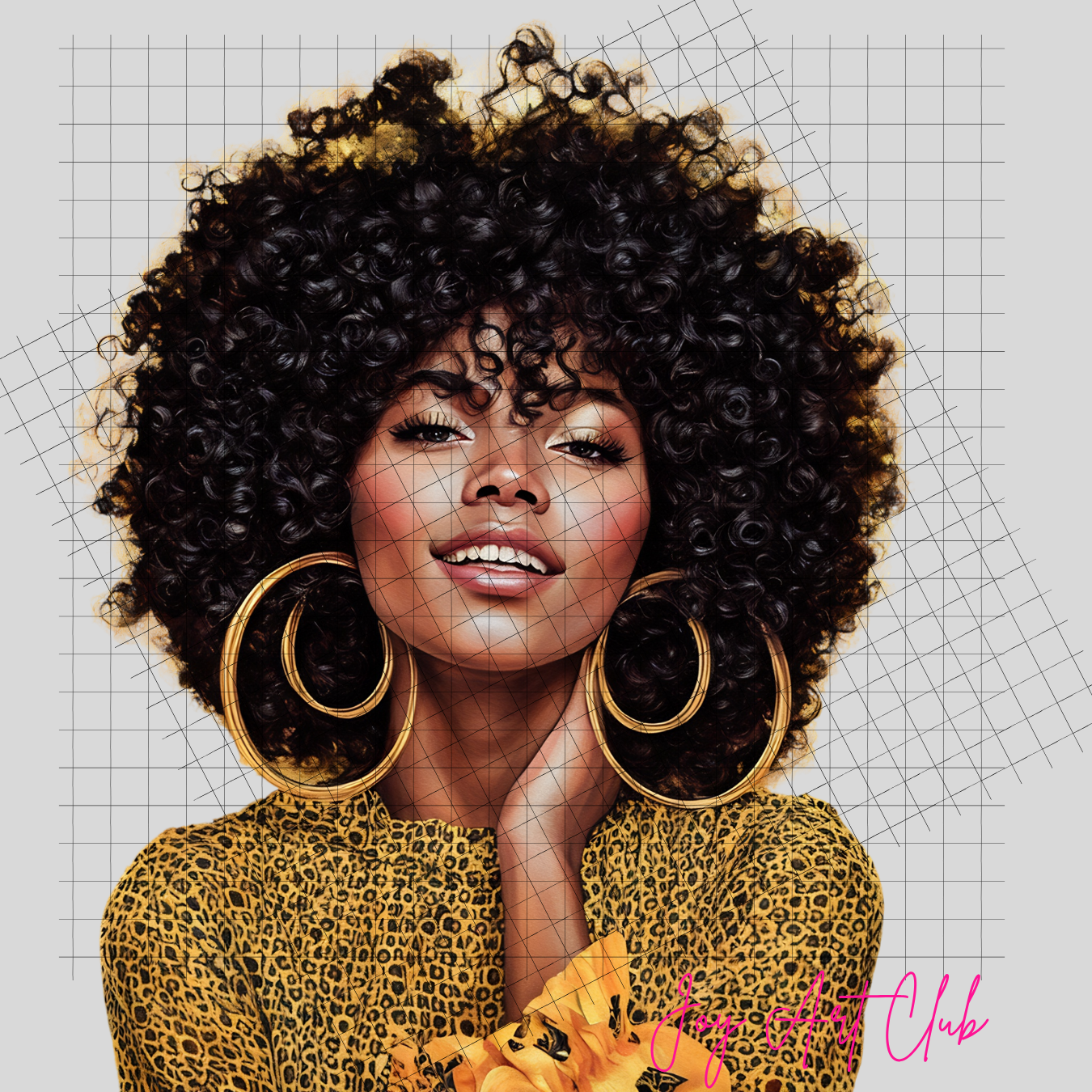 JAC - Black Woman Art - Clipart Bundle PLR / DFY - #Dreamy Days Sis