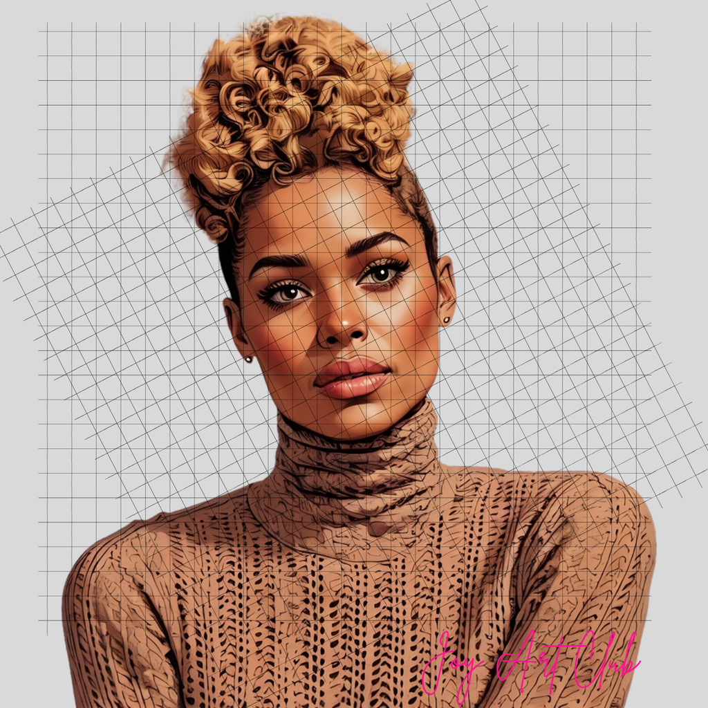 JAC - Black Woman Art - Clipart Bundle PLR / DFY - #Beauty In Motion