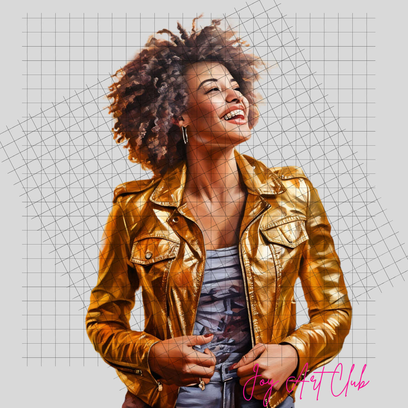 JAC - Black Woman Art - Clipart Bundle PLR / DFY - #My Journey