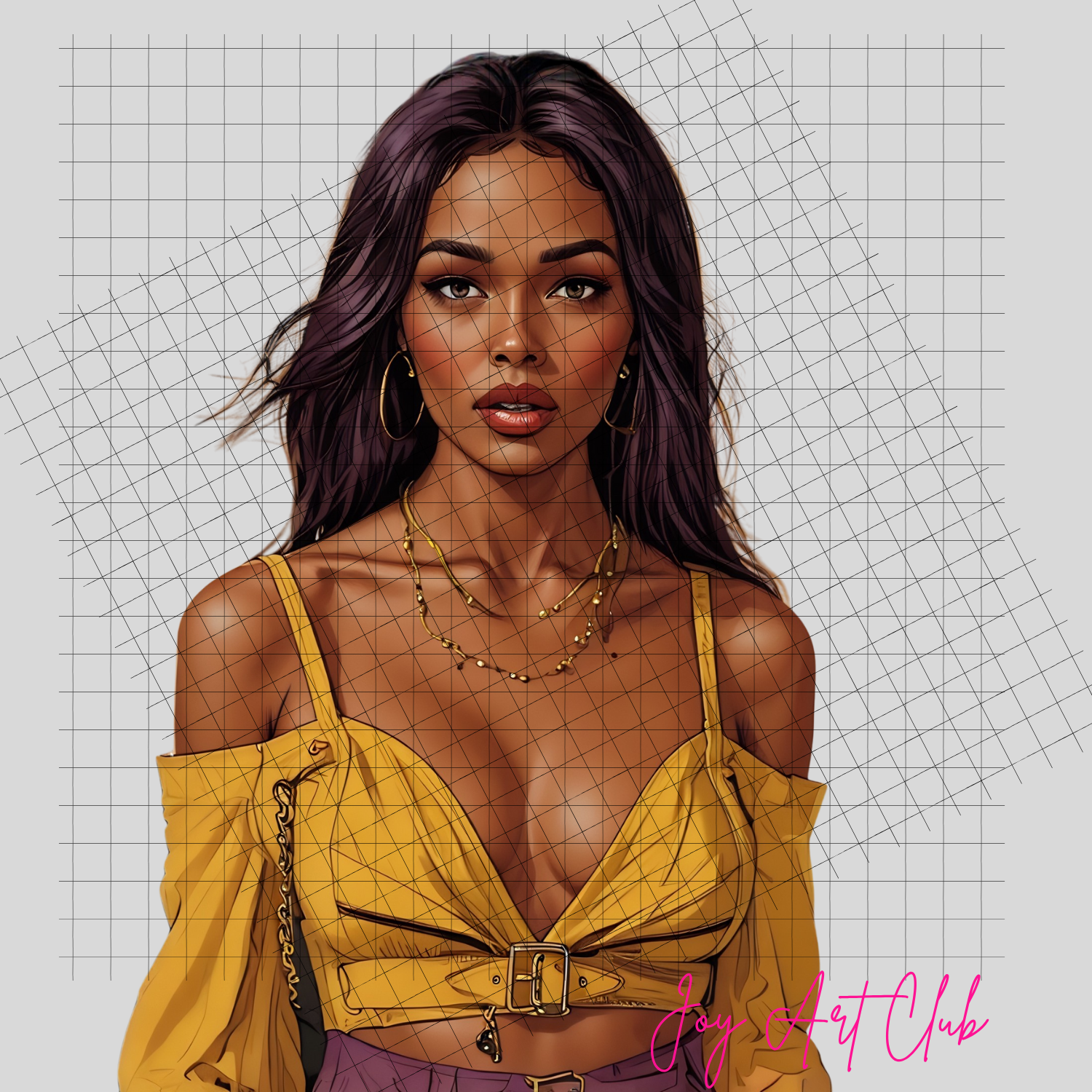JAC - Black Woman Art - Clipart Bundle PLR / DFY - #Sassy Sis