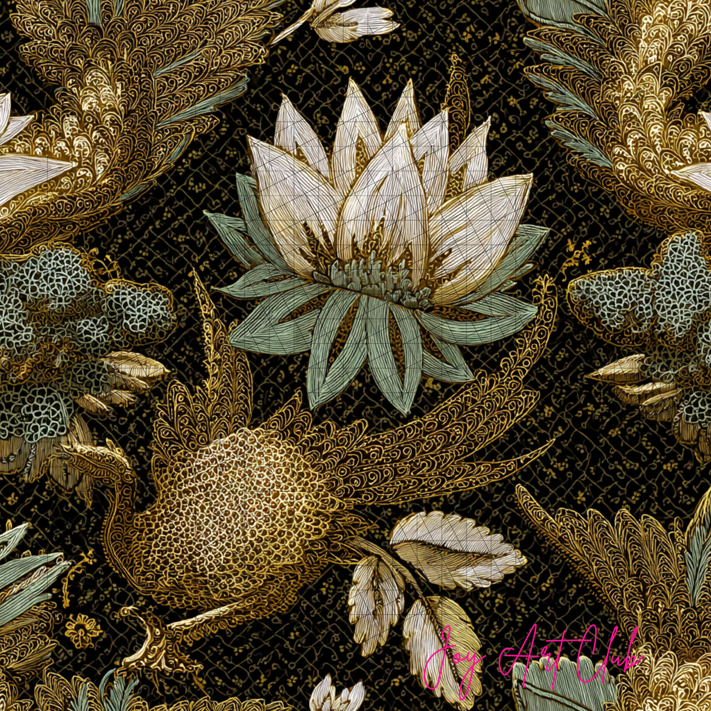 JAC - Stand Bundle Digital Papers Set - #Black Beauty Papers