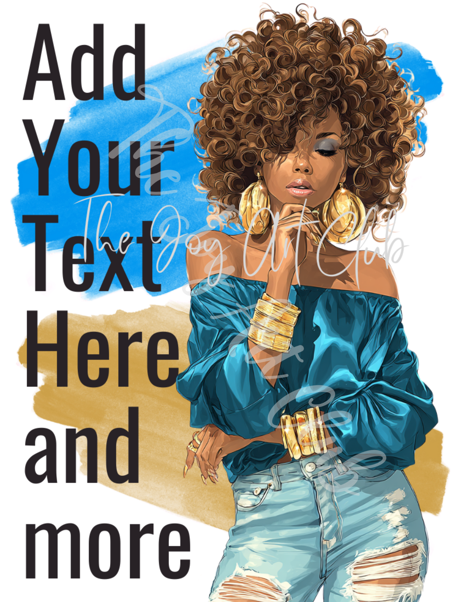 JAC - Tshirt Template Three - PLR / DFY