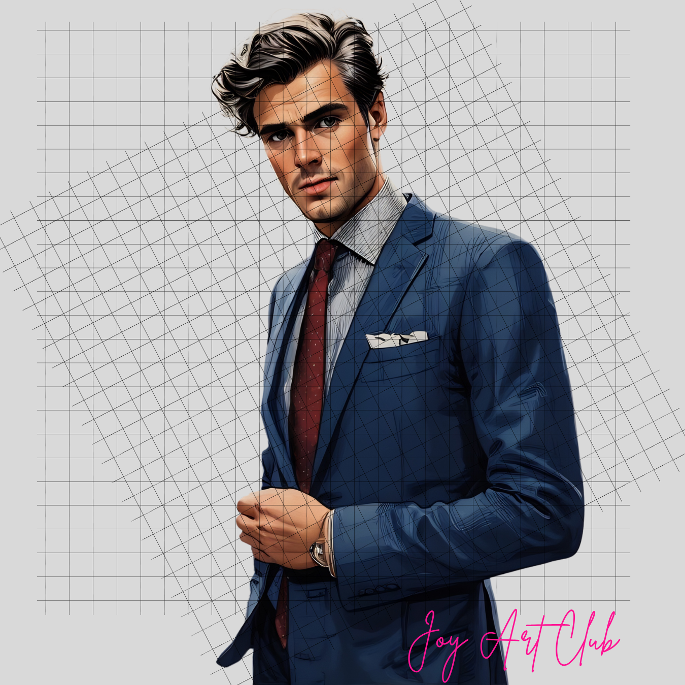 JAC - Diversity Men Art - Clipart Bundle PLR / DFY - #Variety Swag