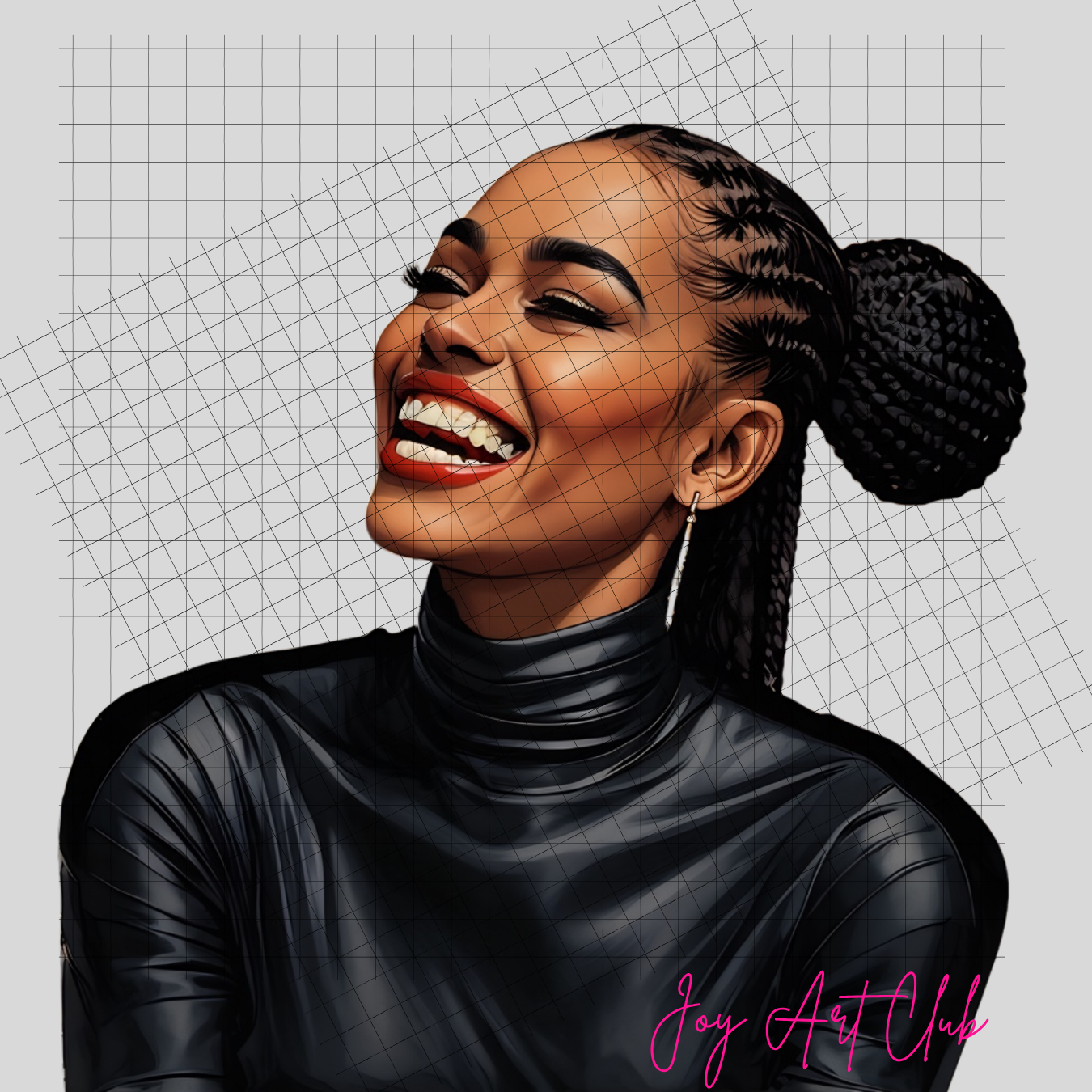 JAC - Black Woman Art - Clipart Bundle PLR / DFY - #Beauty In Motion