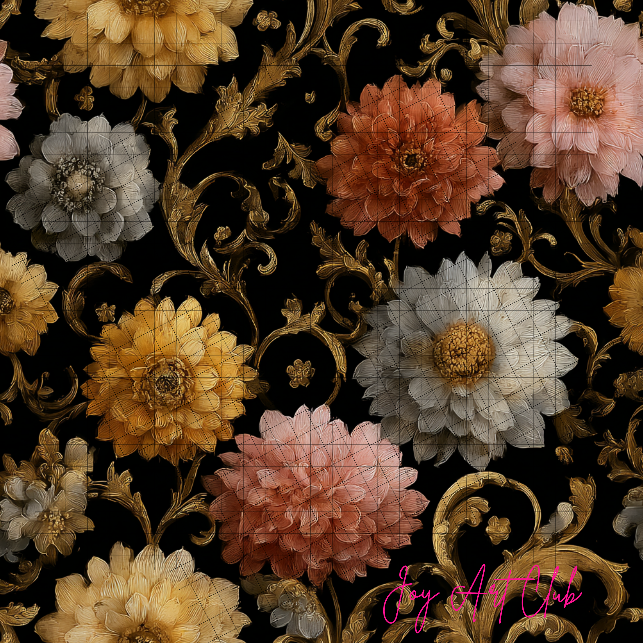 JAC - Stand Bundle Digital Papers Set - #Black Beauty Papers