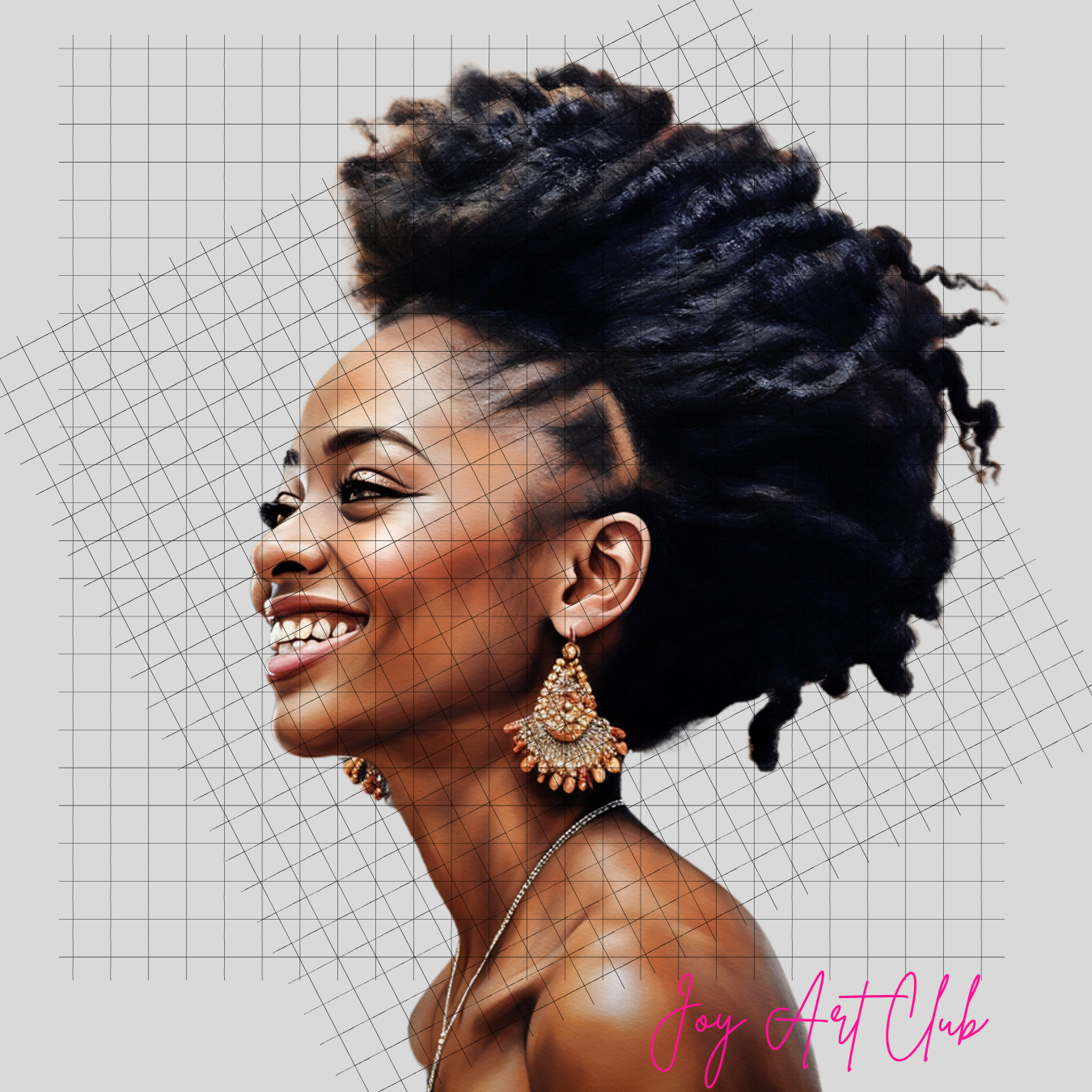 JAC - Black Woman Art - Clipart Bundle PLR / DFY - #Just Perfect
