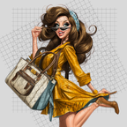 JAC - Mini Bundle Clipart Set - PLR / DFY - #Blond Bombshell