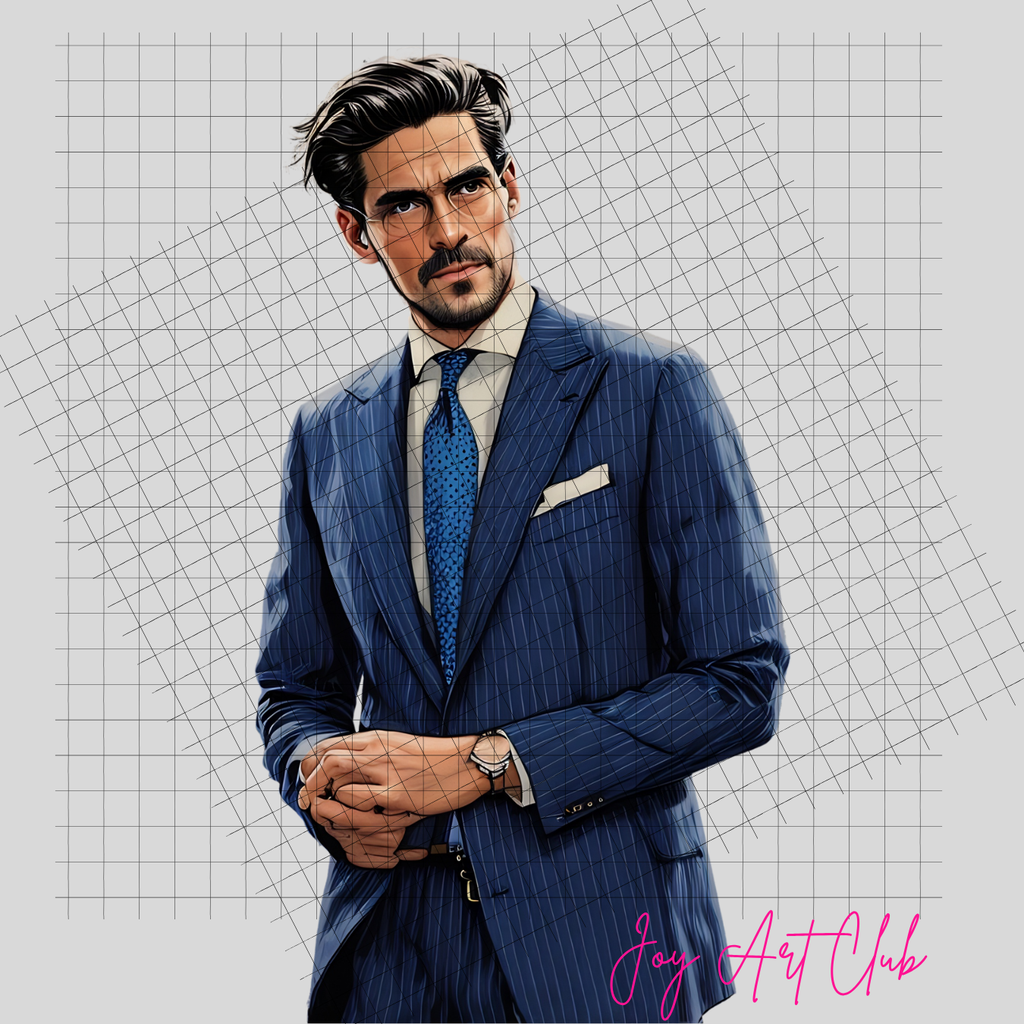 JAC - Diversity Men Art - Clipart Bundle PLR / DFY - #Variety Swag