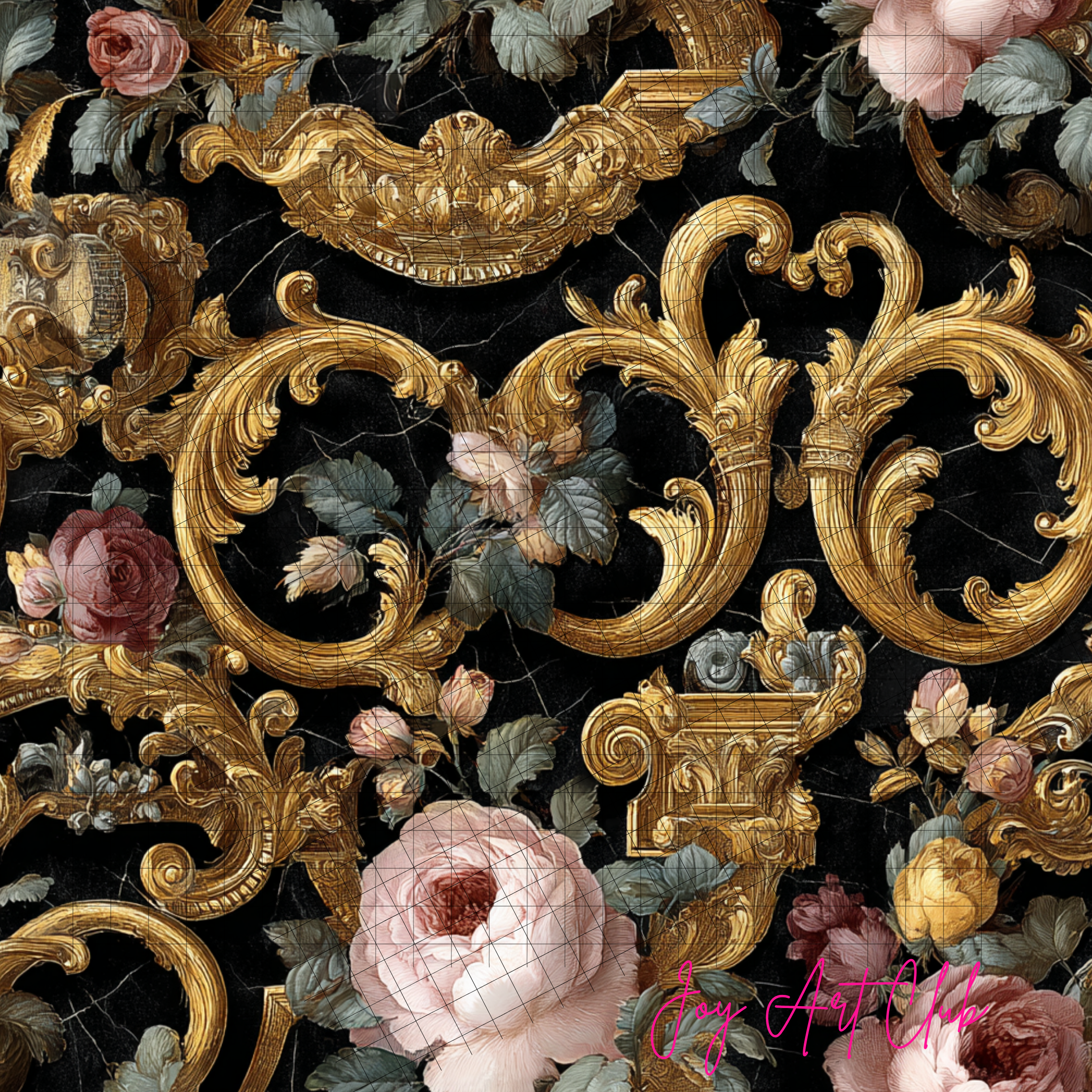 JAC - Stand Bundle Digital Papers Set - #Black Beauty Papers