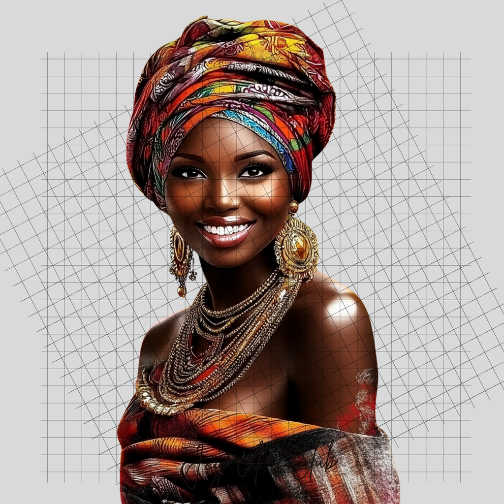 JAC - Black Woman Art - Clipart Bundle PLR / DFY - #Queens Day PLR Clipart