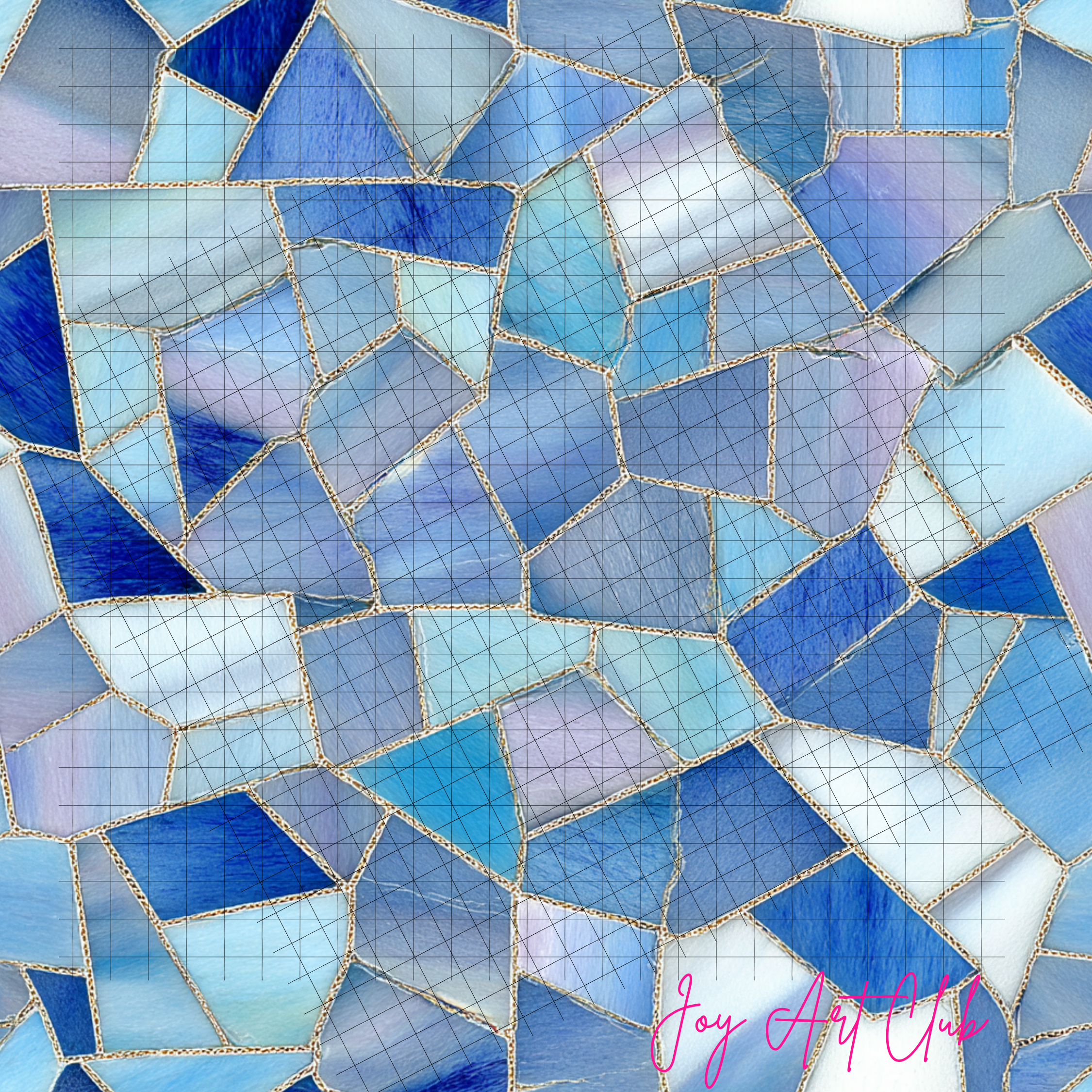 JAC - Standard Bundle Digital Papers Set - #Bustin Blue