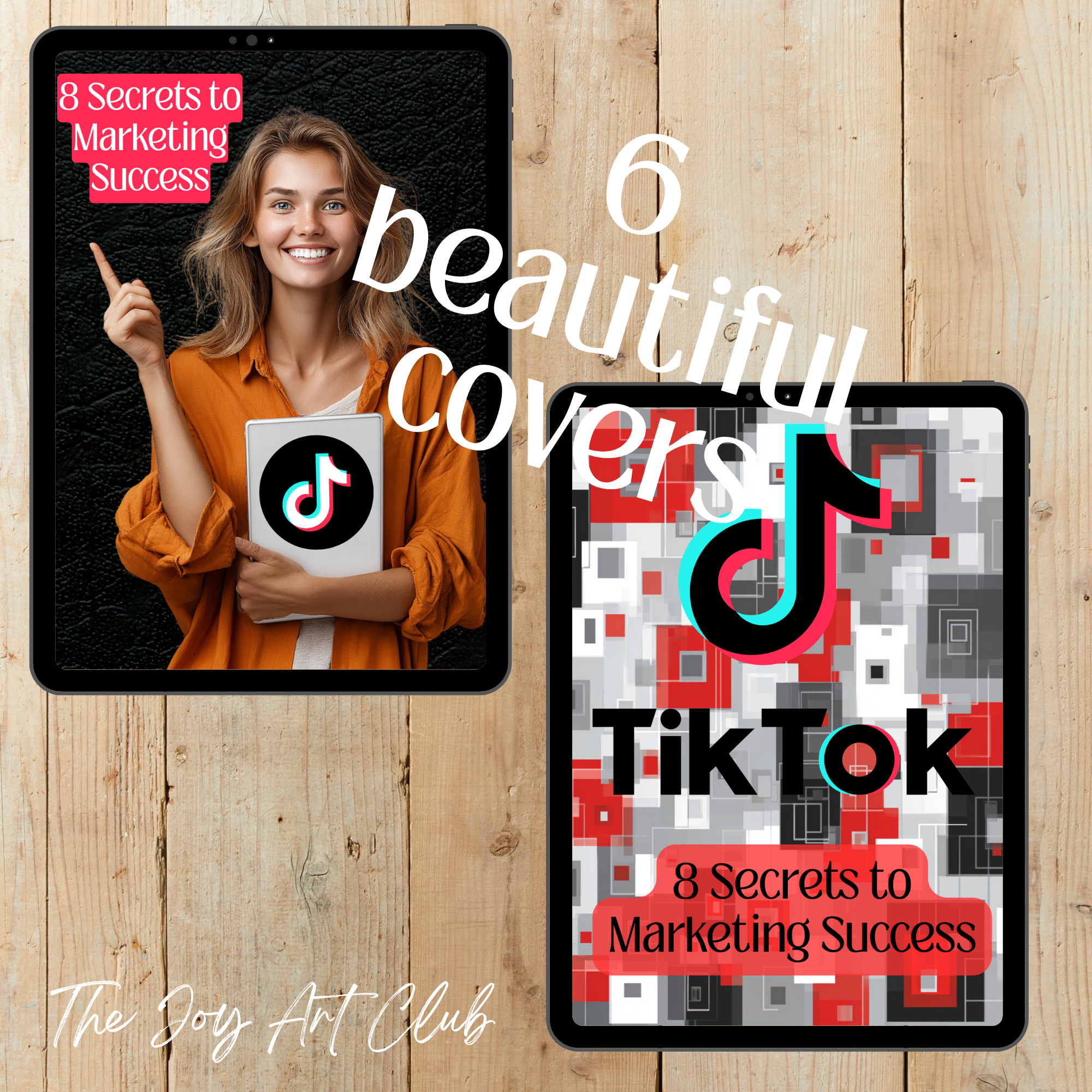 JAC - PLR  / DFY Ebook - 100% Editable - #8 Secrets to Marketing Success with Tik Tok