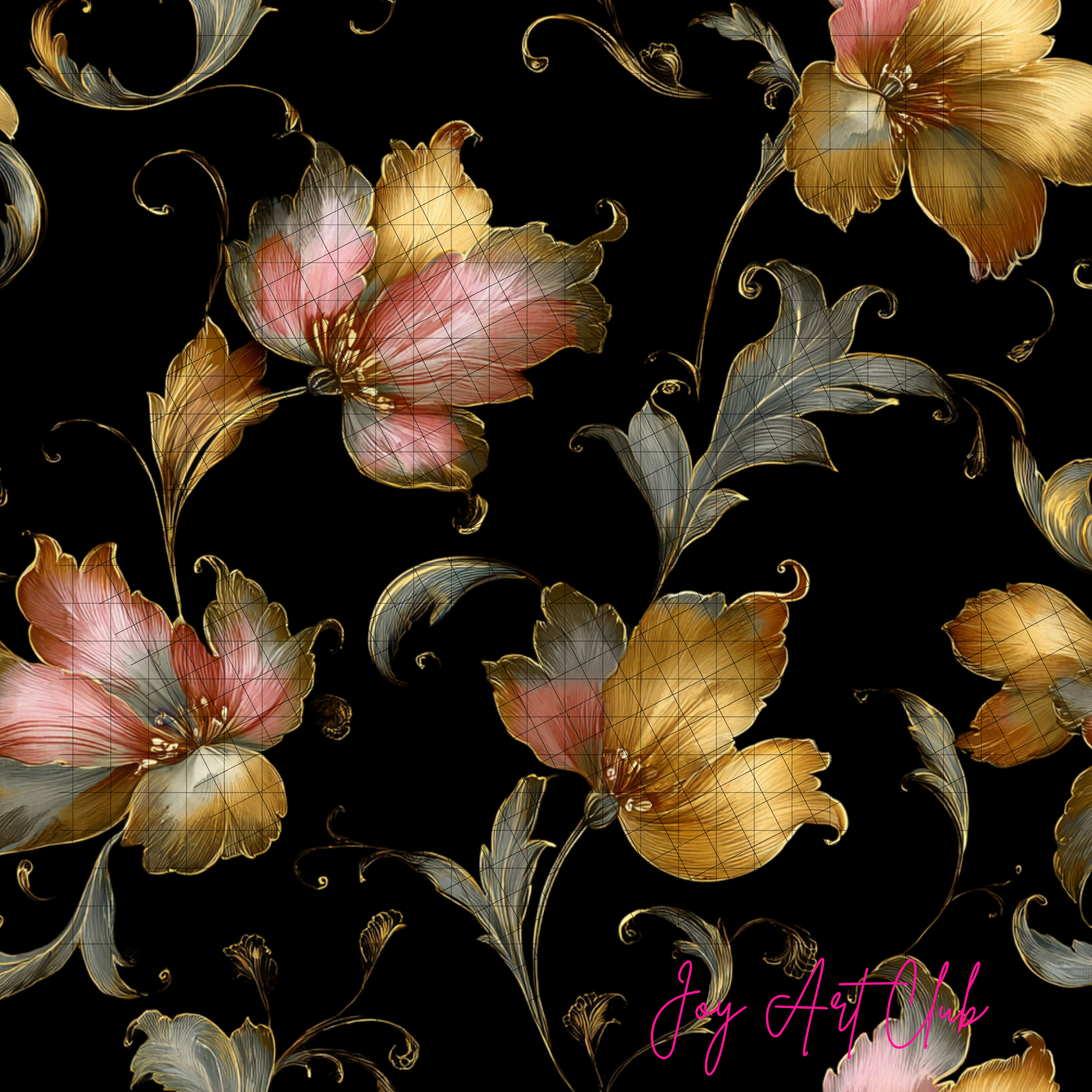 JAC - Stand Bundle Digital Papers Set - #Black Beauty Papers