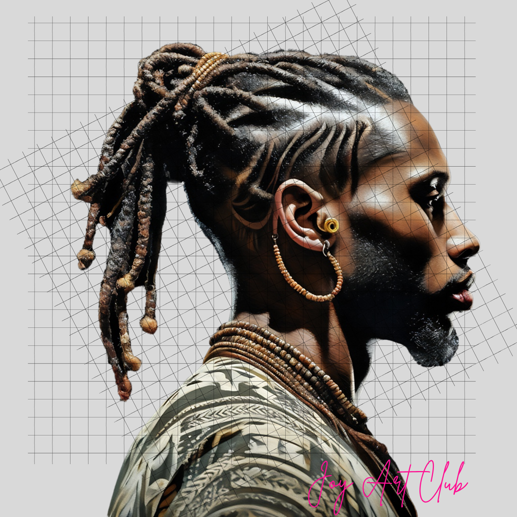 JAC - Diversity Men Art - Clipart Bundle PLR / DFY - #Variety Swag