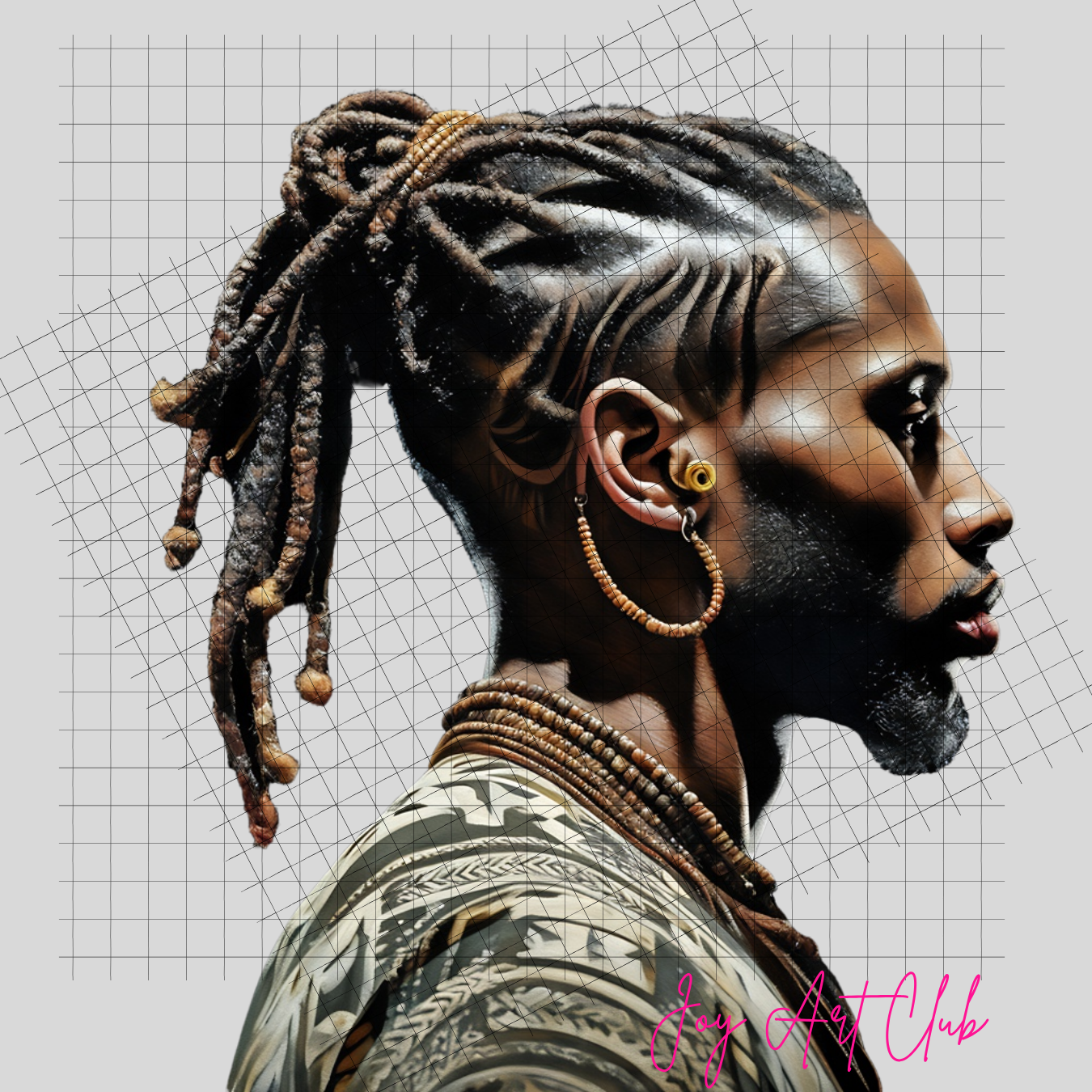 JAC - Diversity Men Art - Clipart Bundle PLR / DFY - #Variety Swag