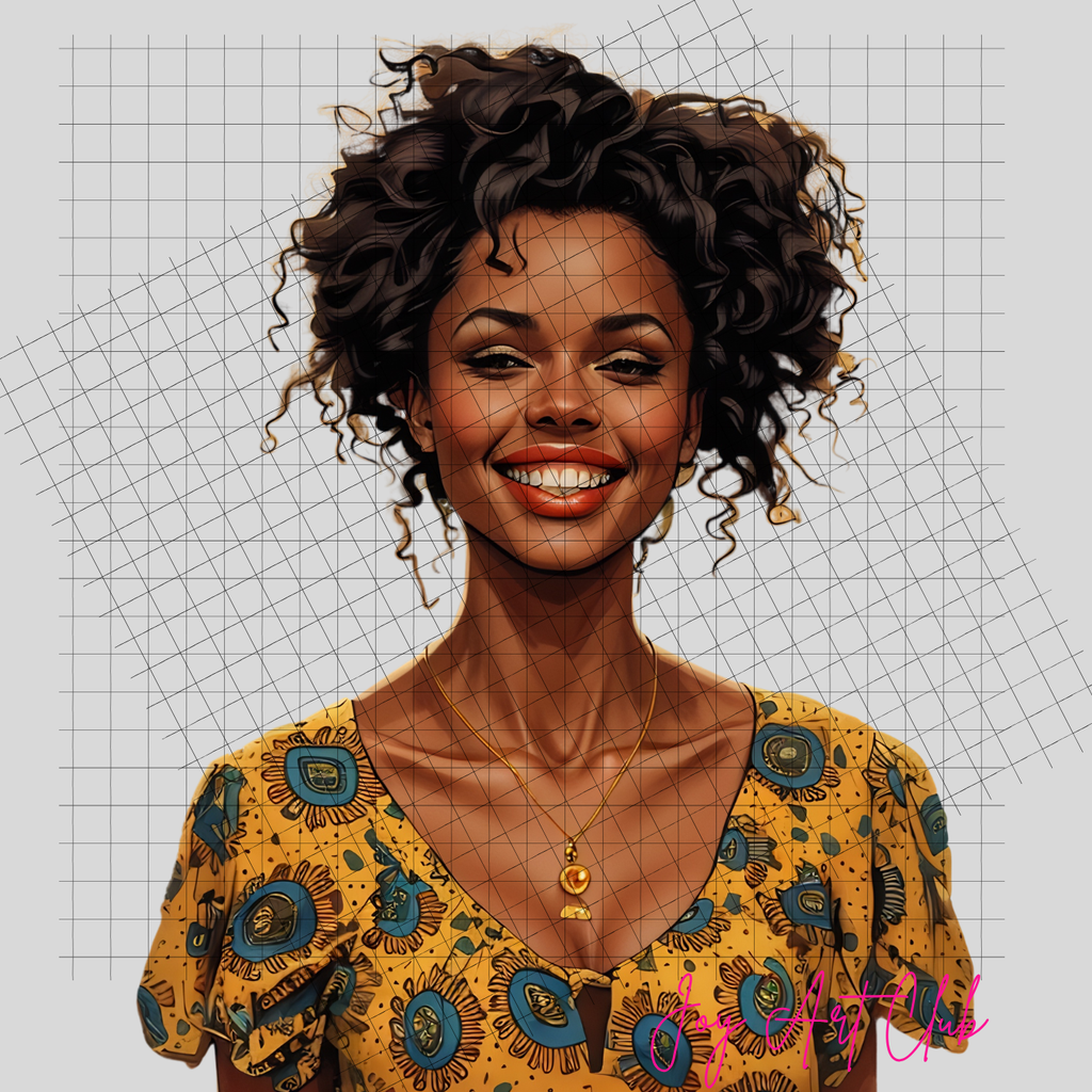 JAC - Black Woman Art - Clipart Bundle PLR / DFY - #Black Woman Style