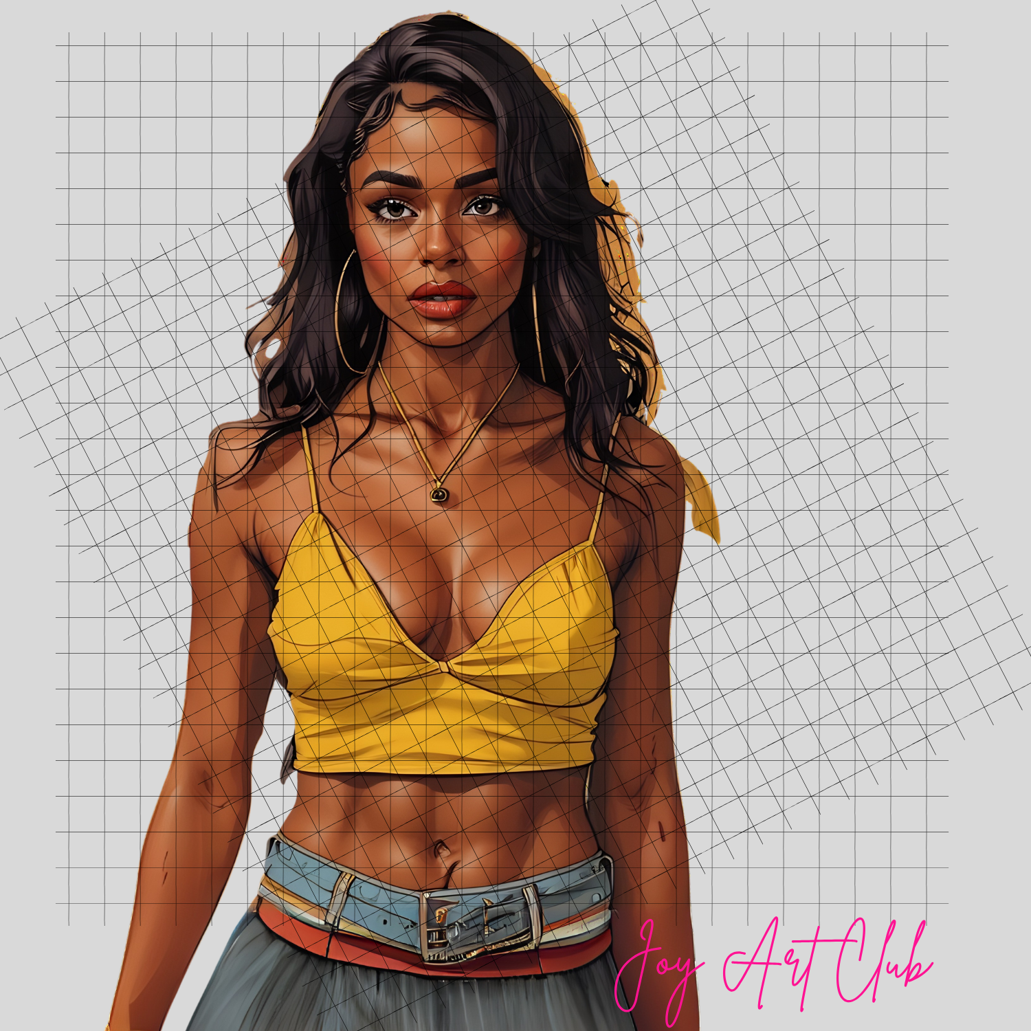 JAC - Black Woman Art - Clipart Bundle PLR / DFY - #Sassy Sis