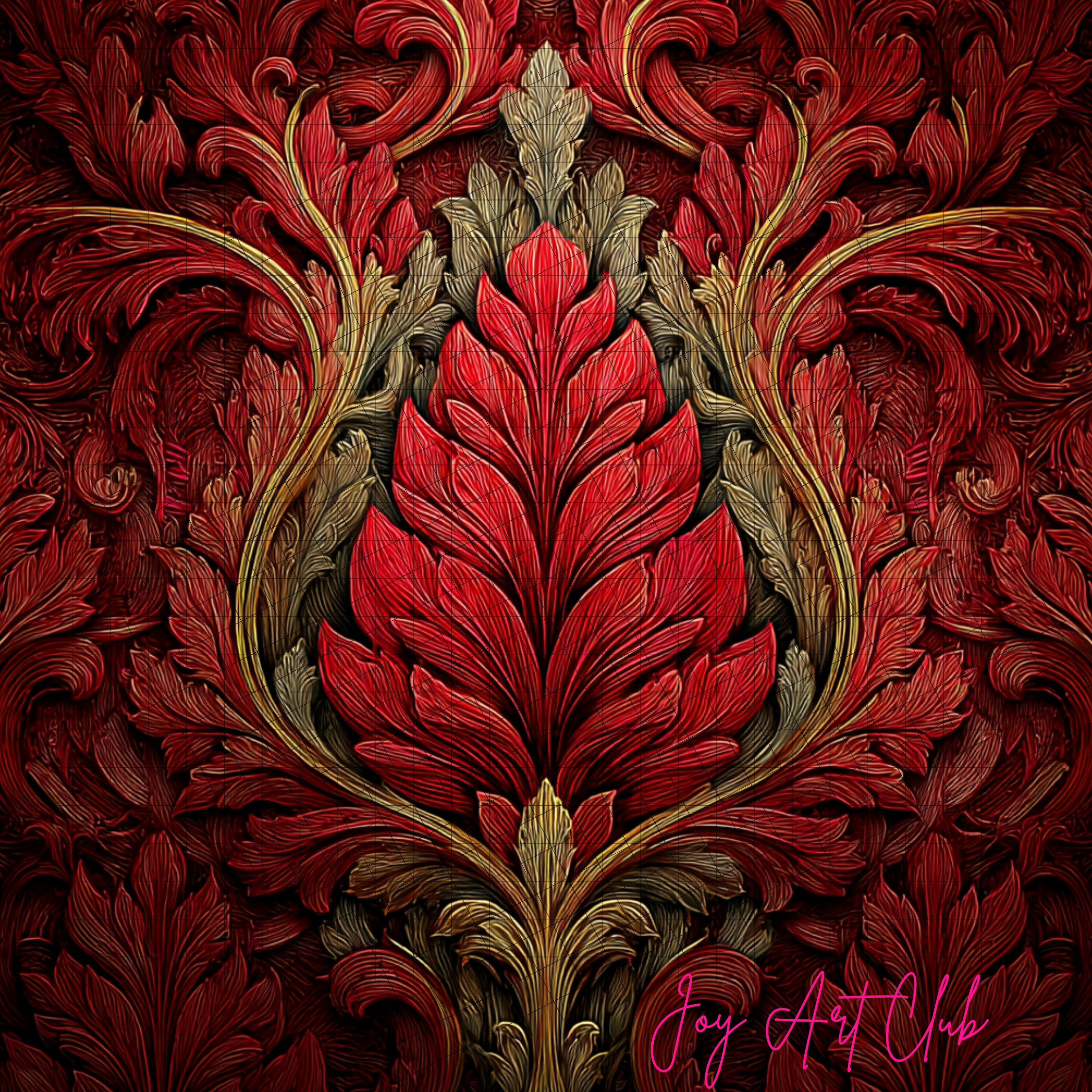 JAC - Standard Bundle Digital Papers Set  - #Rolling Red