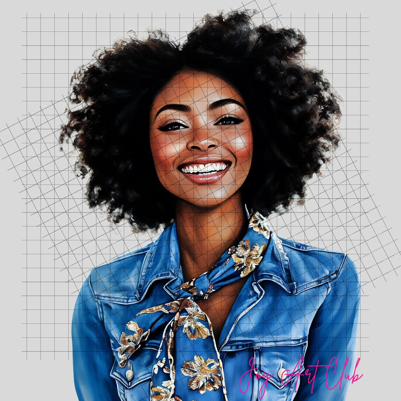 JAC - Black Woman Art - Clipart Bundle PLR / DFY - #Dreamy Days Sis