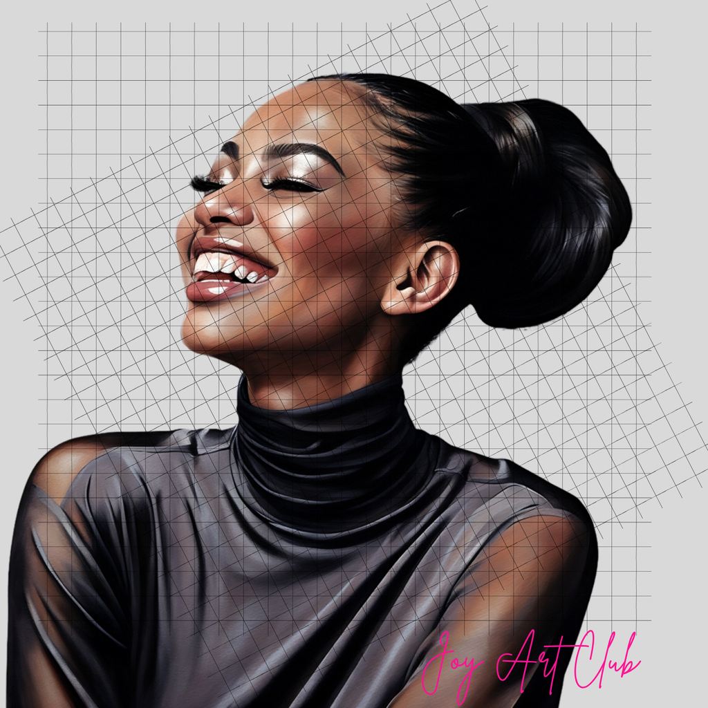 JAC - Black Woman Art - Clipart Bundle PLR / DFY - #Beauty In Motion