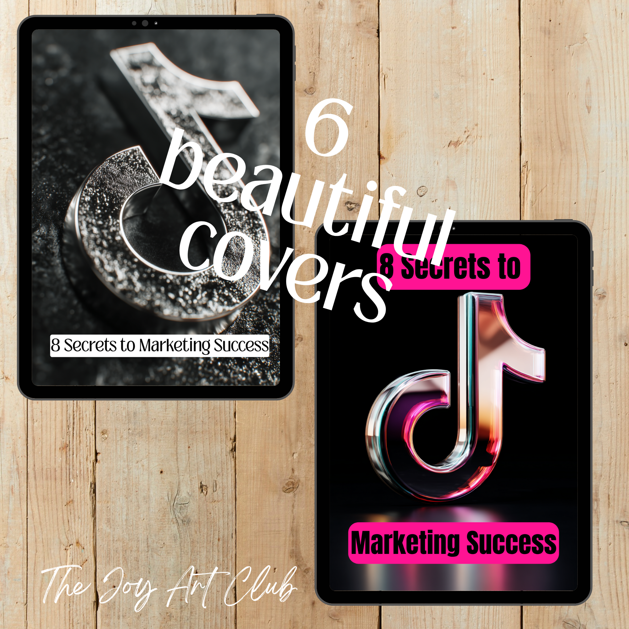 JAC - PLR  / DFY Ebook - 100% Editable - #8 Secrets to Marketing Success with Tik Tok