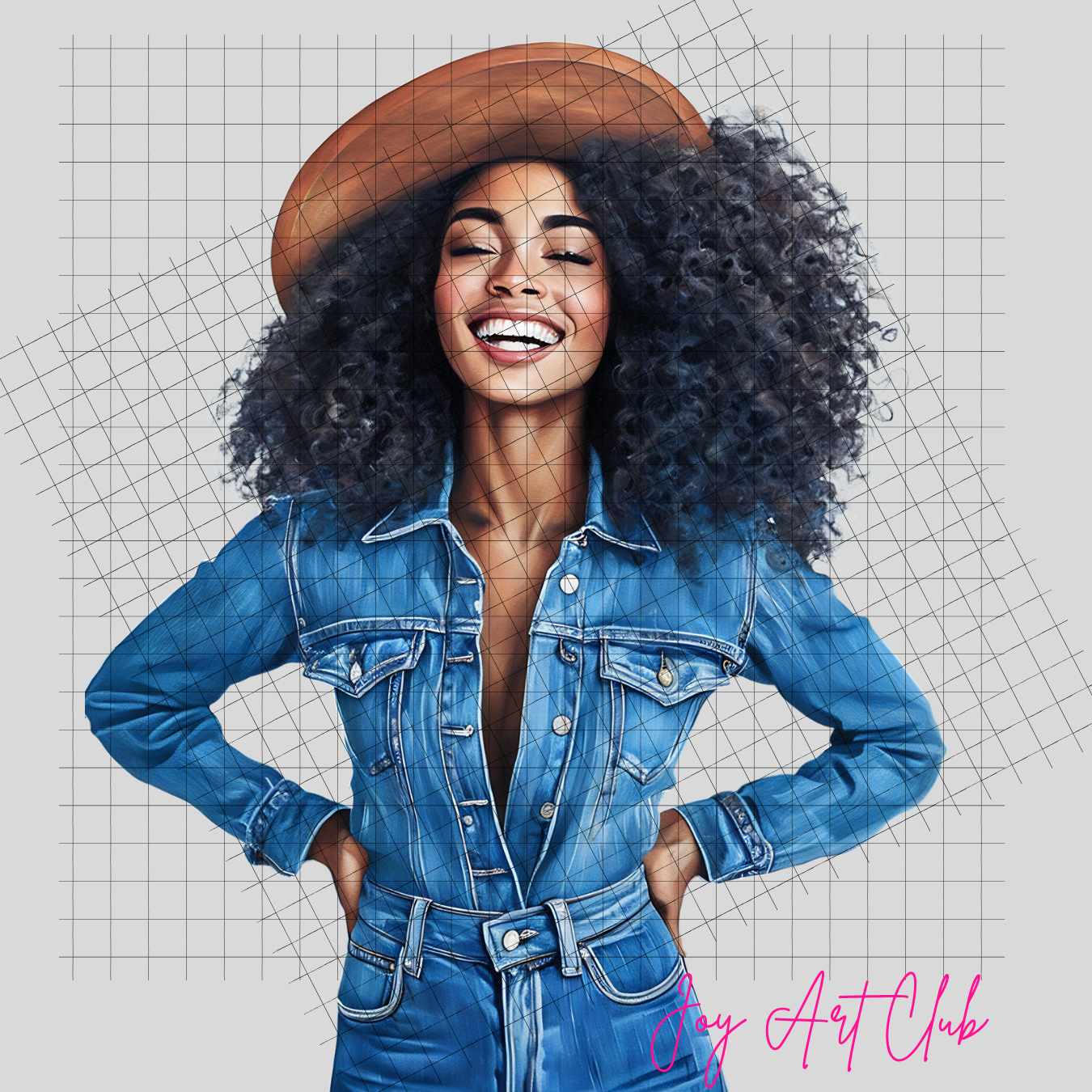 JAC - Black Woman Art - Clipart Bundle PLR / DFY - #Best Days Ever