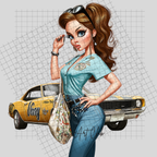 JAC - Mini Bundle Clipart Set - PLR / DFY - #Blond Bombshell