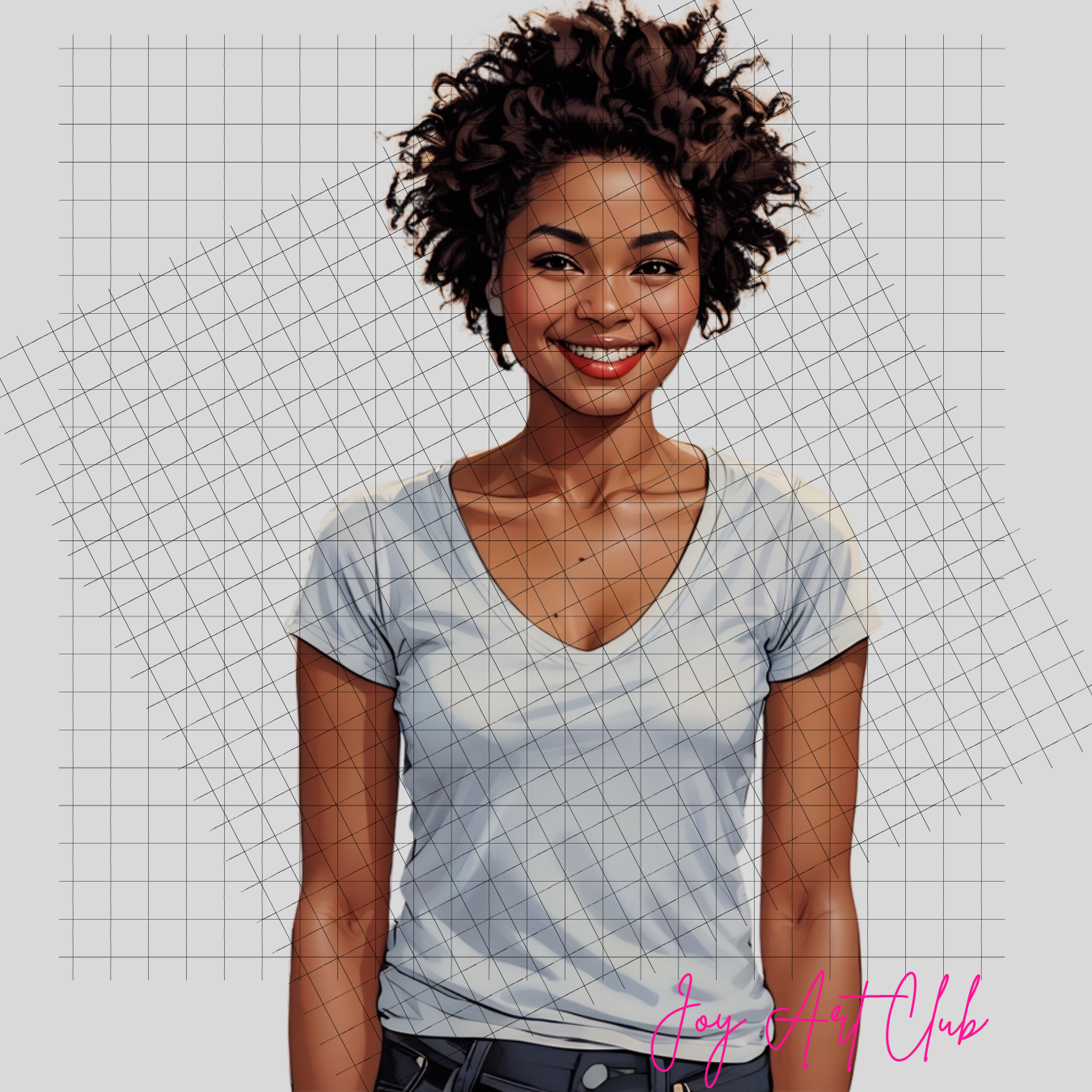 JAC - Black Woman Art - Clipart Bundle PLR / DFY - #My Journey