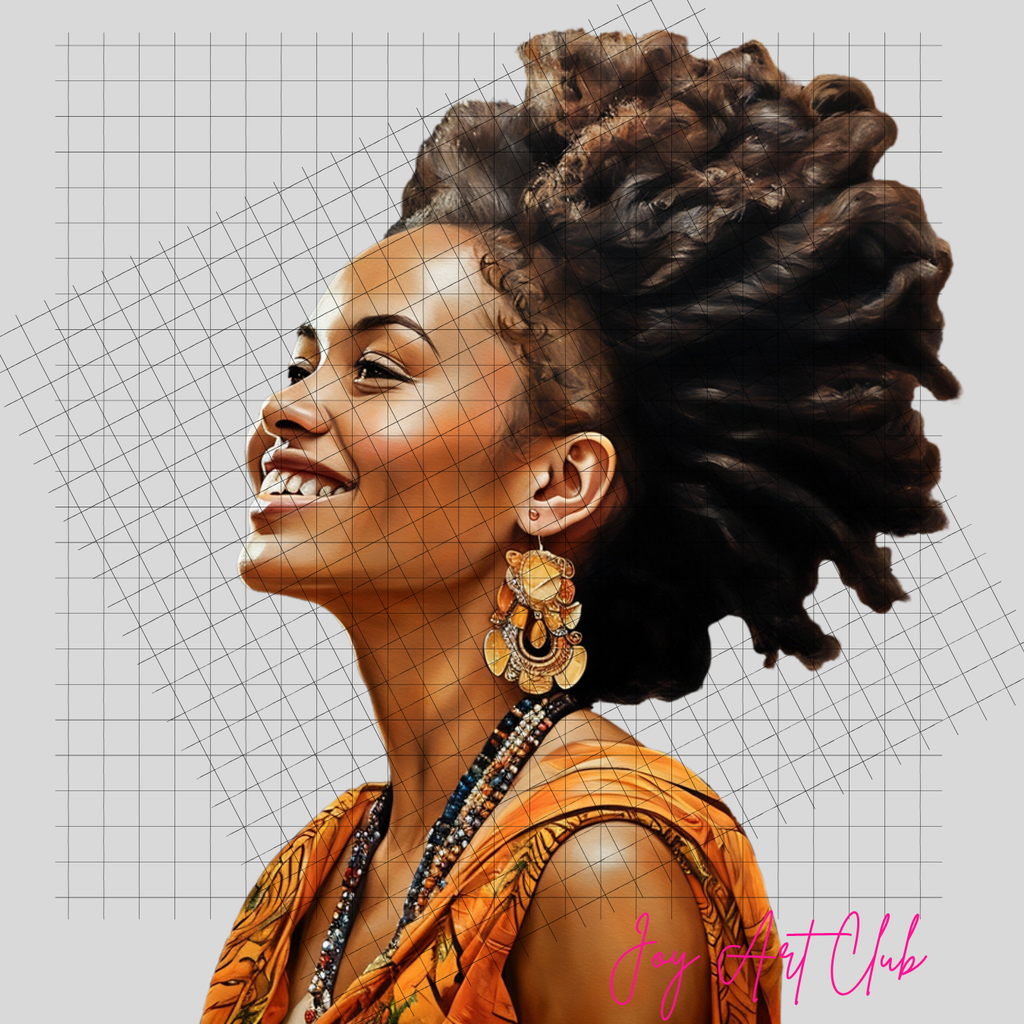 JAC - Black Woman Art - Clipart Bundle PLR / DFY - #Just Perfect