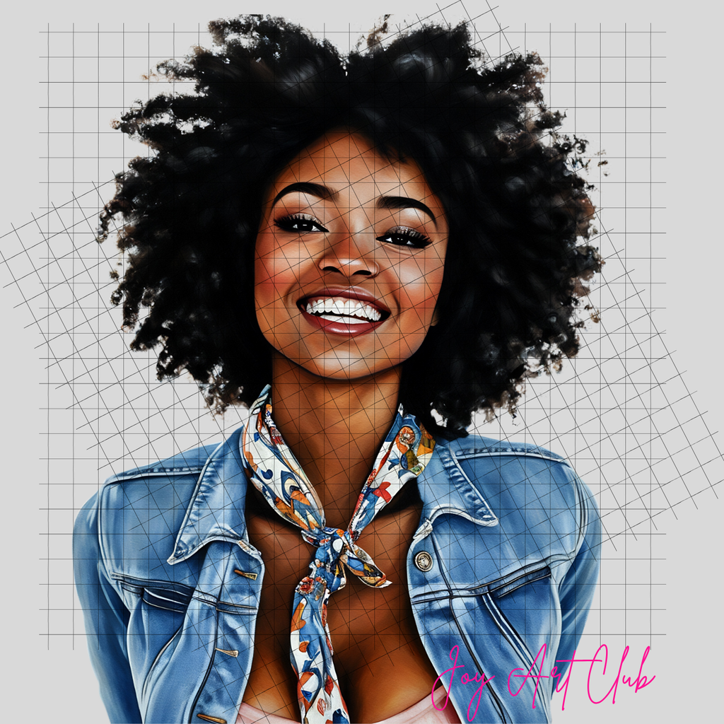 JAC - Black Woman Art - Clipart Bundle PLR / DFY - #Dreamy Days Sis