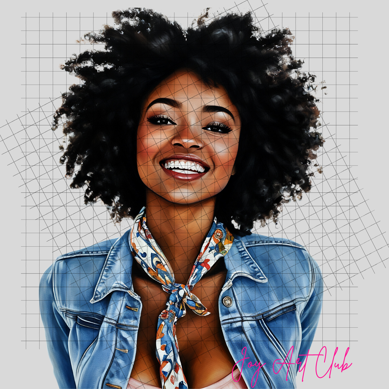 JAC - Black Woman Art - Clipart Bundle PLR / DFY - #Dreamy Days Sis