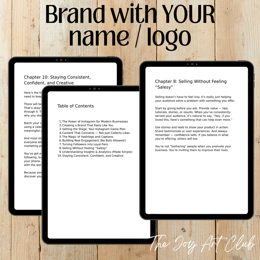 JAC - PLR  / DFY Ebook - 100% Editable - #Instagram Growth Secrets