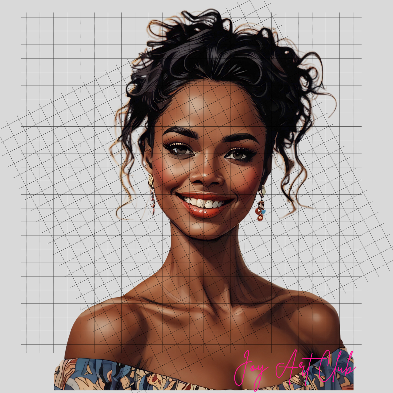 JAC - Black Woman Art - Clipart Bundle PLR / DFY - #Black Woman Style