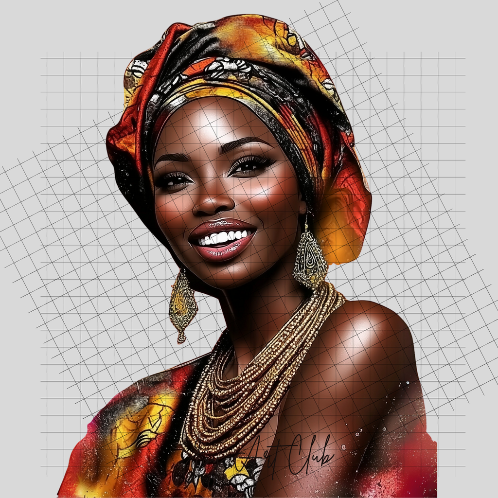 JAC - Black Woman Art - Clipart Bundle PLR / DFY - #Queens Day PLR Clipart