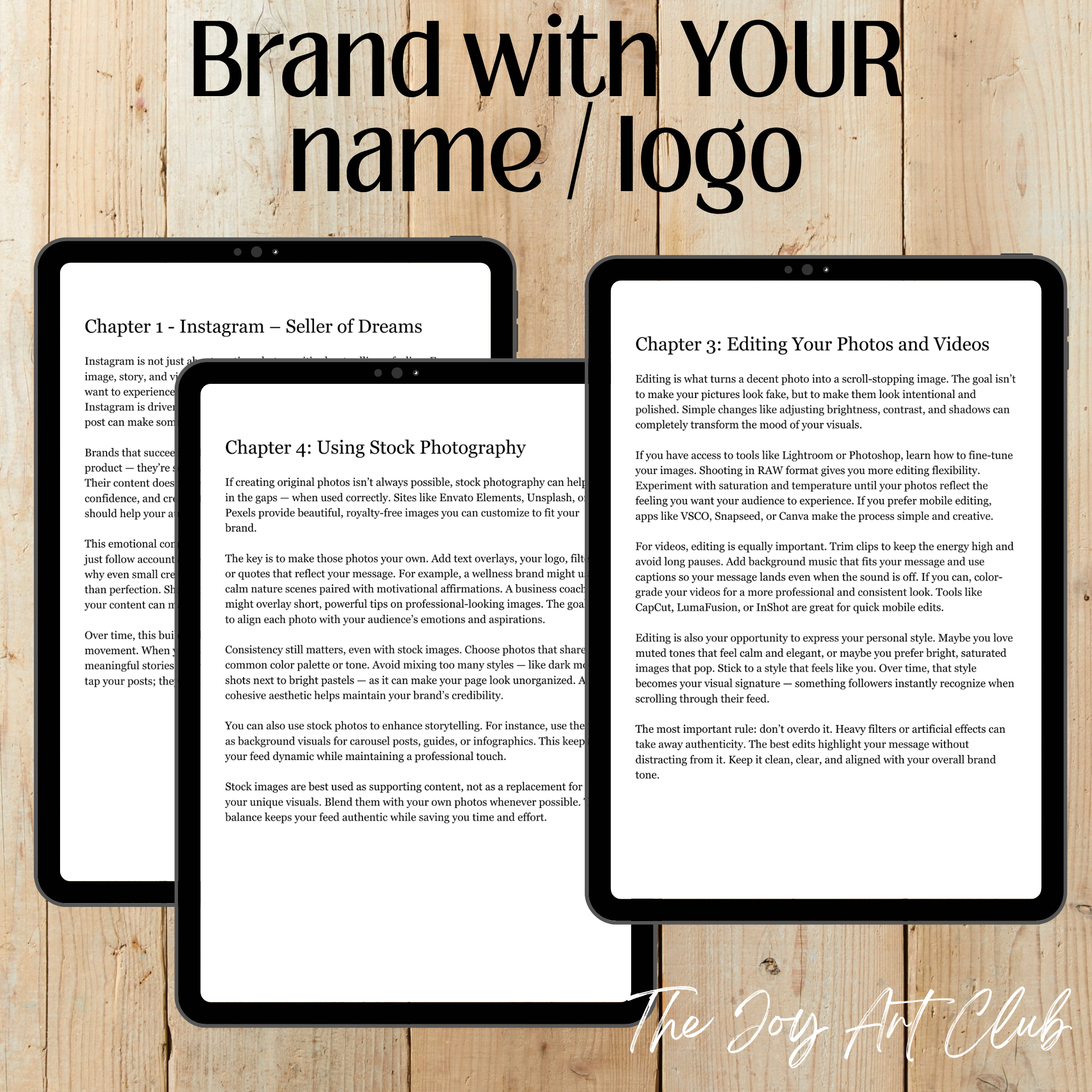 JAC - PLR  / DFY Ebook - 100% Editable - #100 Instagram Followers in A Day