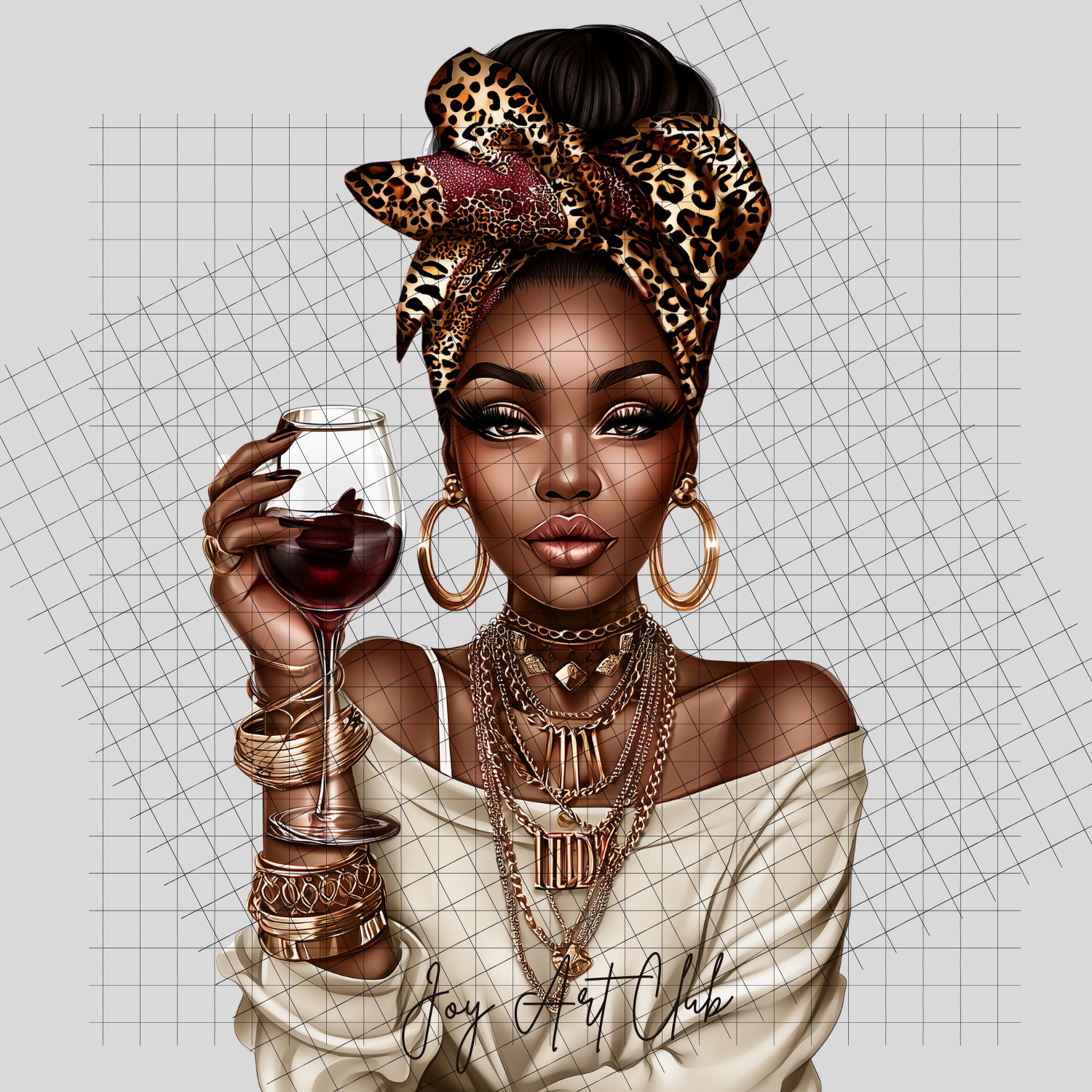 JAC - Black Woman Art- Clipart Bundle PLR / DFY - #Mixed Emotions