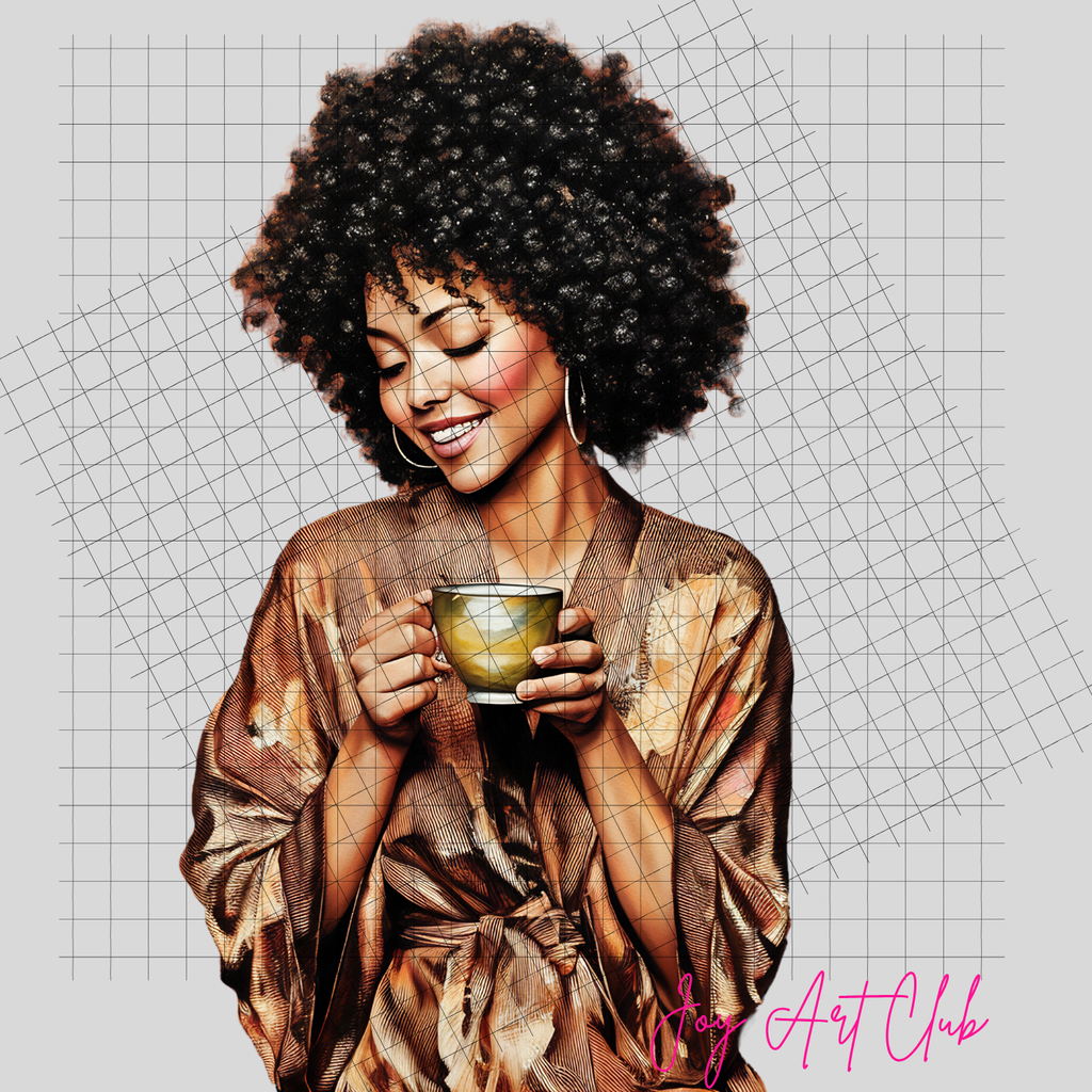 JAC - Black Woman Art - Clipart Bundle PLR / DFY - #Best Days Ever