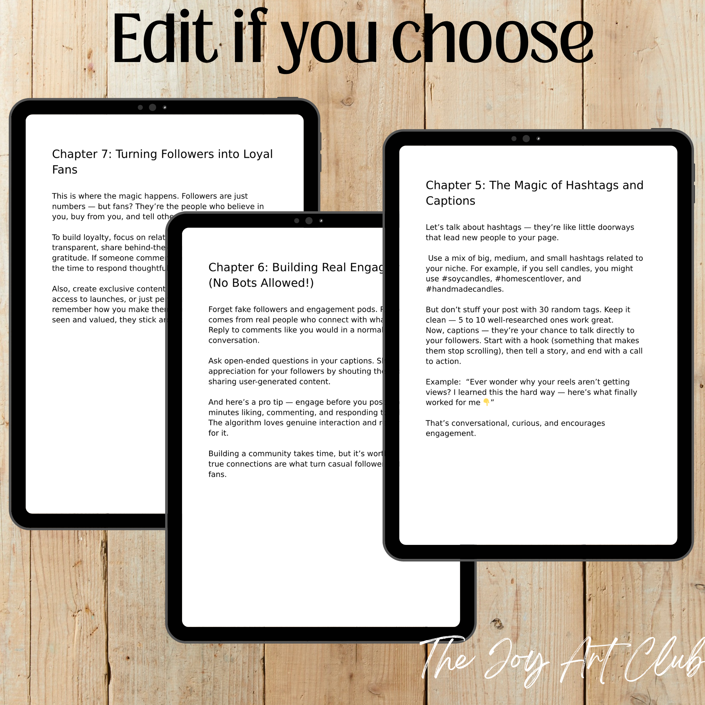 JAC - PLR  / DFY Ebook - 100% Editable - #Instagram Growth Secrets