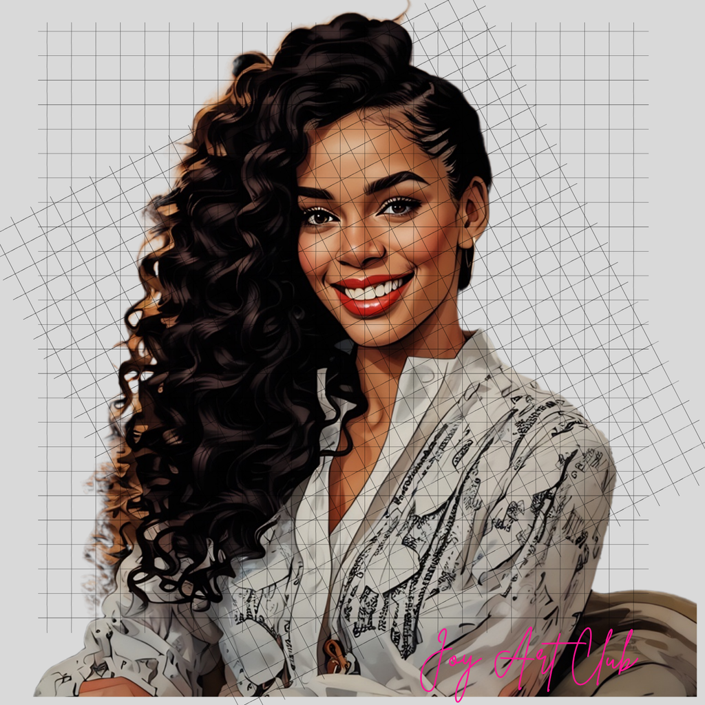 JAC - Black Woman Art - Clipart Bundle PLR / DFY - #Beauty In Motion
