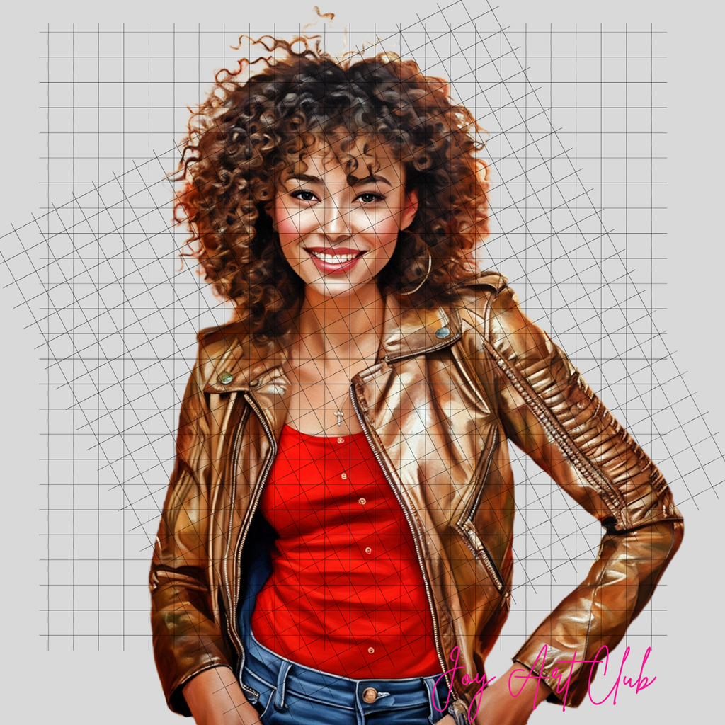 JAC - Black Woman Art - Clipart Bundle PLR / DFY - #Afro Bliss